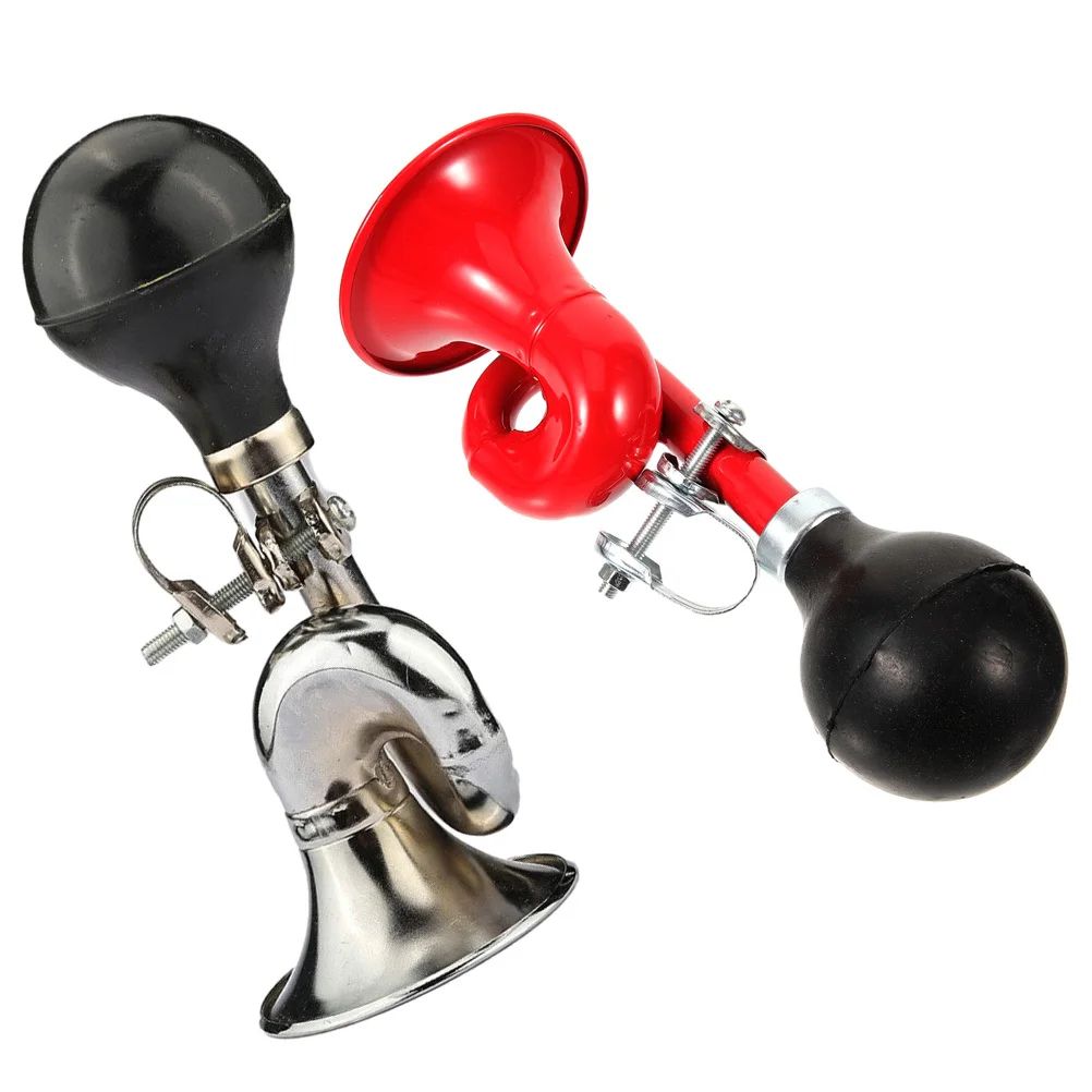 

2 шт. ретро велосипедный рожок для горных дорожных велосипедов, громкий водонепроницаемый велосипедный воздушный рожок, компактный рожок на руль для езды на велосипеде на открытом воздухе