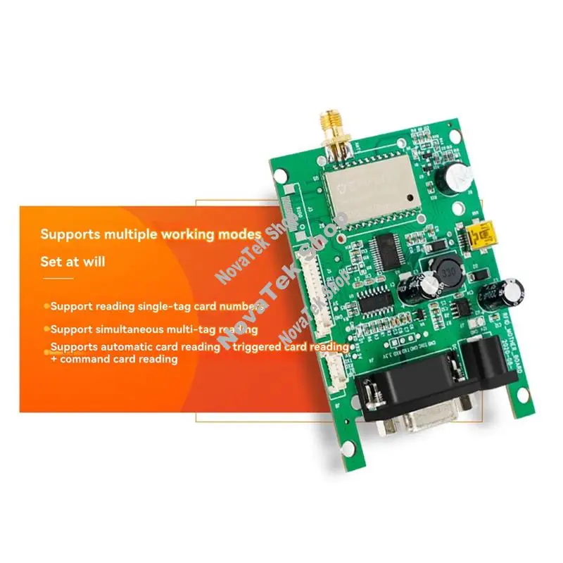 

RFID Reader Module UHF 860-960Mhz TTL232 USB Interface 1-Port Reader Module For Arduino Raspberry-A31R