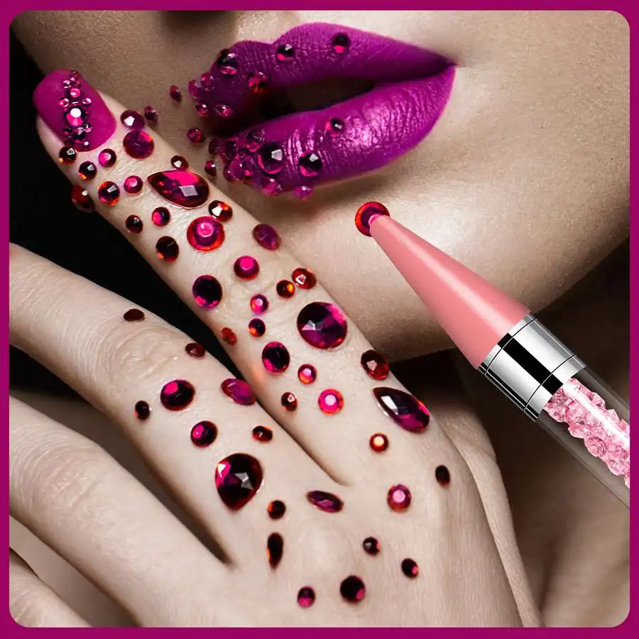 Brosse professionnelle pour Nail Art, 1 pièce, pour manucure, stylo à Double tête, stylo à pointe de peinture, poignée, outil de manucure, accessoire