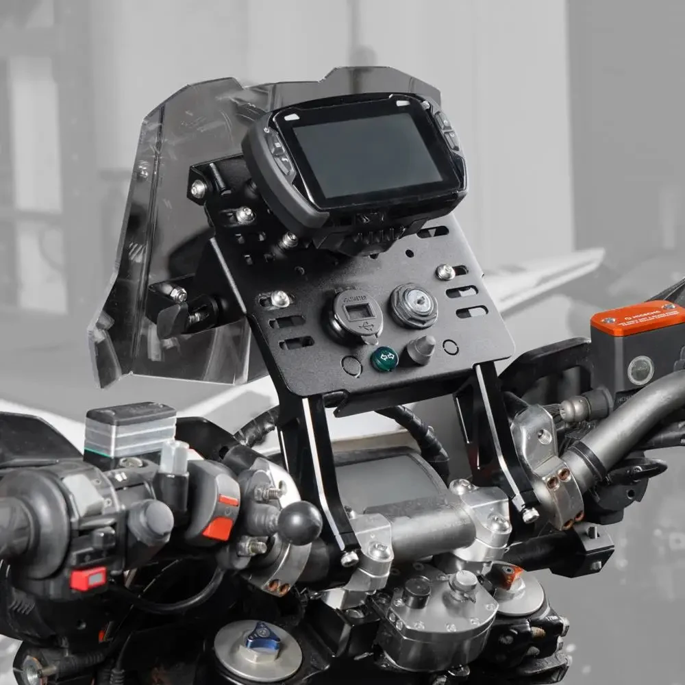 GPS Mount Bracket Mini Fairing Kit For KTM EXC 300 Husaberg Husqvarna Honda Beta GasGas Yamaha Suzuki Kawasaki Sherco