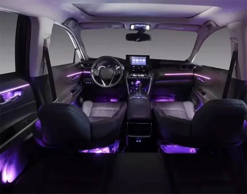 Fit for Toyota HARRIER VENZA Ambient Light Interior led lamp Dynamic Acitive Magic Color Atmosphere Lamp