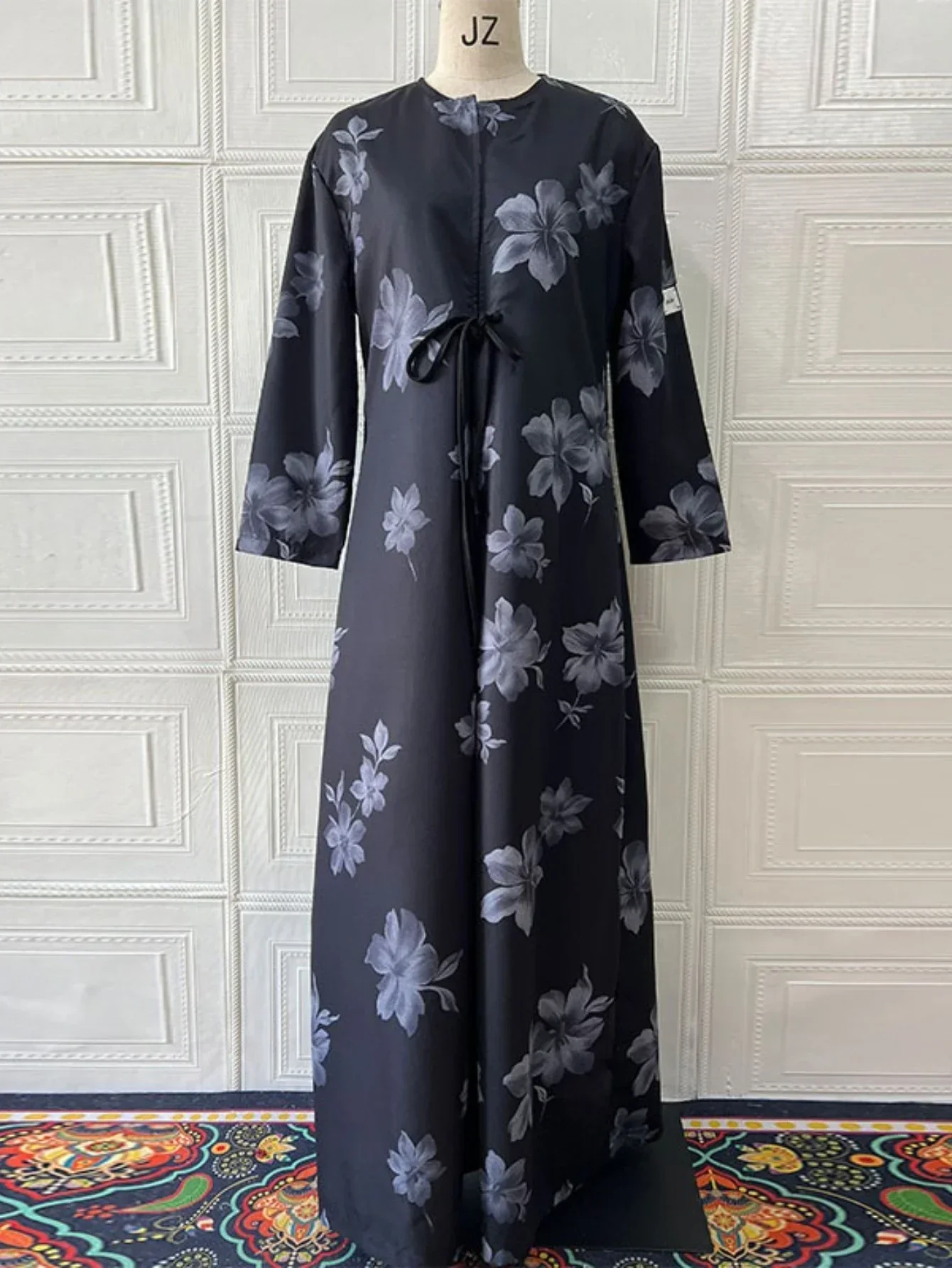 Eid Women Abaya Cardigan Open Dress Muslim Elegant Trench Dubai Vestidos Largos Kaftan Arab Robe Party Caftan Jalabiya Ramadan