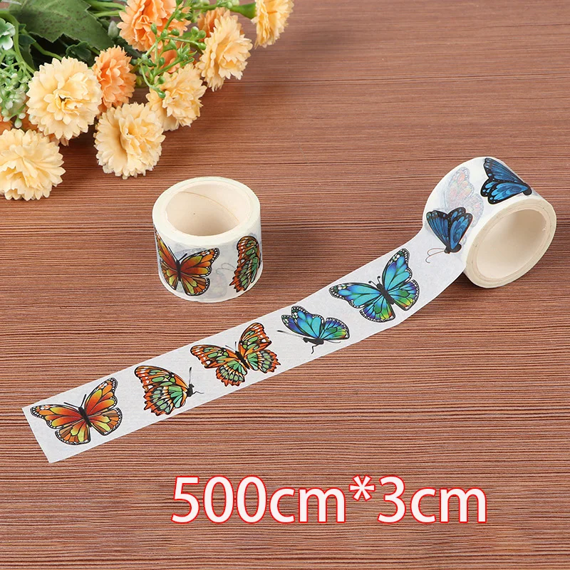 HOMFUN Cartoon DIY Diamonds Painting Dustproof Tape Adhesive Edges Sticker Tools Accessories Art Sketch Masking Anti-dirty Tape