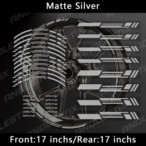 Reflective Motorcycle Wheel Stickers Hub Decal Rim Stripe 17 Inchs For YAMAHA Honda Kawasaki Suzuki BMW KTM Husqvarna Triumph - Image 21