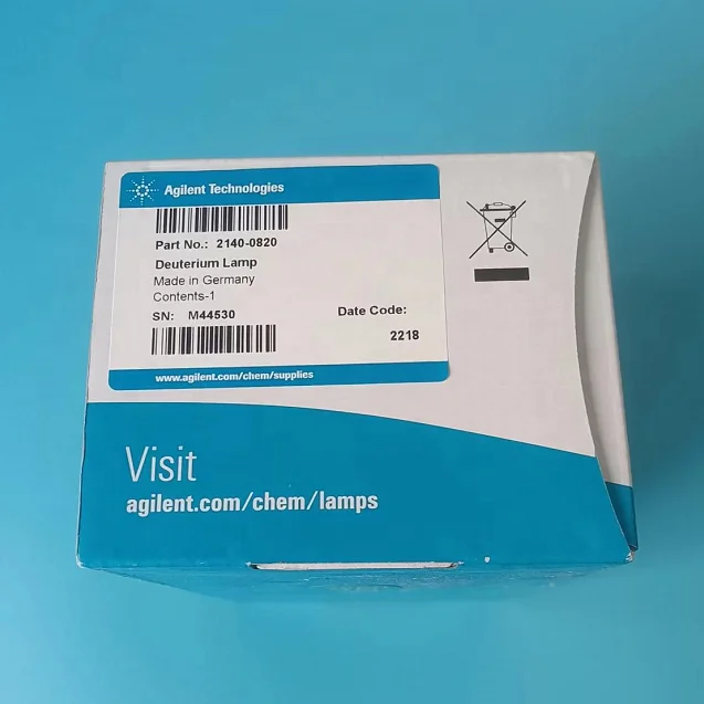 Agilent Detectors G1315C/D, DAD of 1220 LC, G7115A,G1365C/D, G7165A & New Deuterium DAD MWD Lamp Part Number 2140-0820