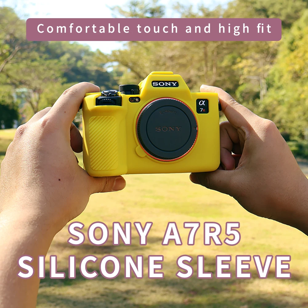 SONY A7R5 silicone cover anti-fall A7RV A7RM5 Micro single camera cover Dustproof camera bag