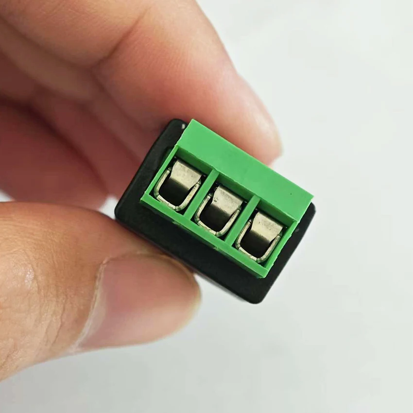 2/3/4 Sections 3.5mm Earphone Audio Jack Connector Stereo Adapter 3.5mm RCA Audio Mono Channel Plug to Screw Terminal Solderless