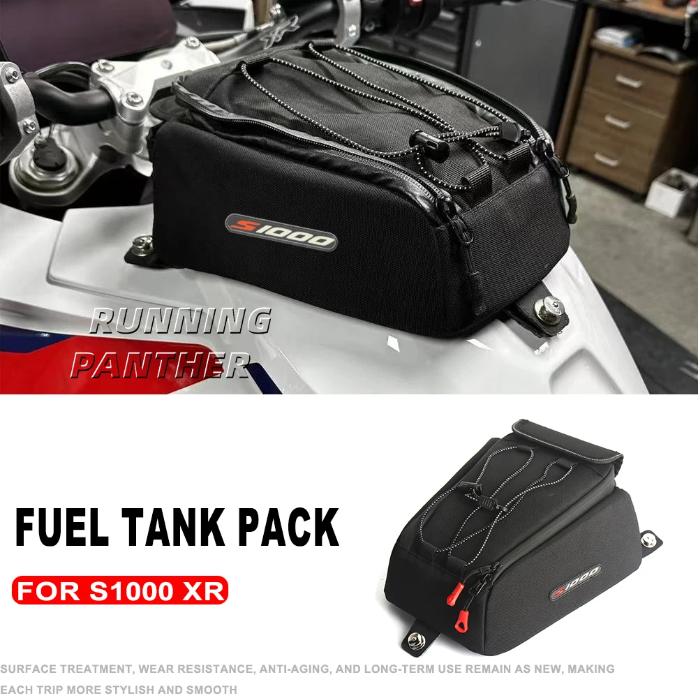 

Motorcycle Fuel Tank Bag Luggage Storage Waterproof Bag Black Kit For BMW S1000XR S1000 XR 2020 - 2025 Accessories