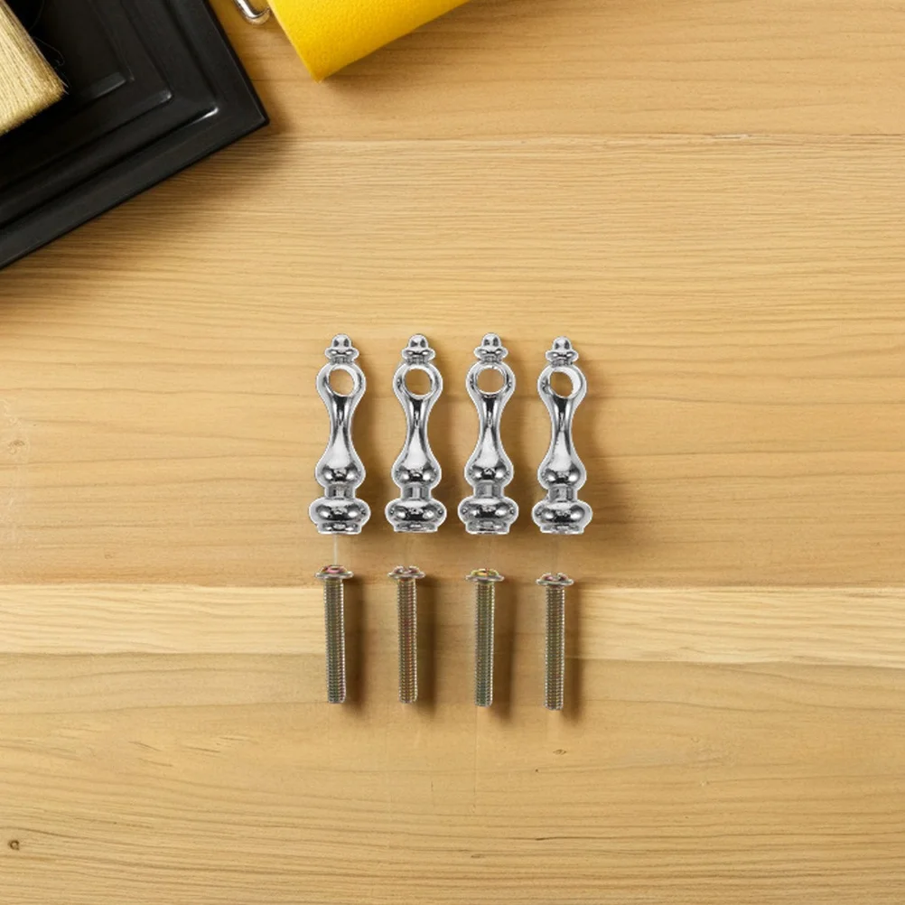 

8pcs Metal Post End Cap For Cabinet Bar Cart Glass Railing Handrail Accessories Furniture Hardware Corner Connector Railing