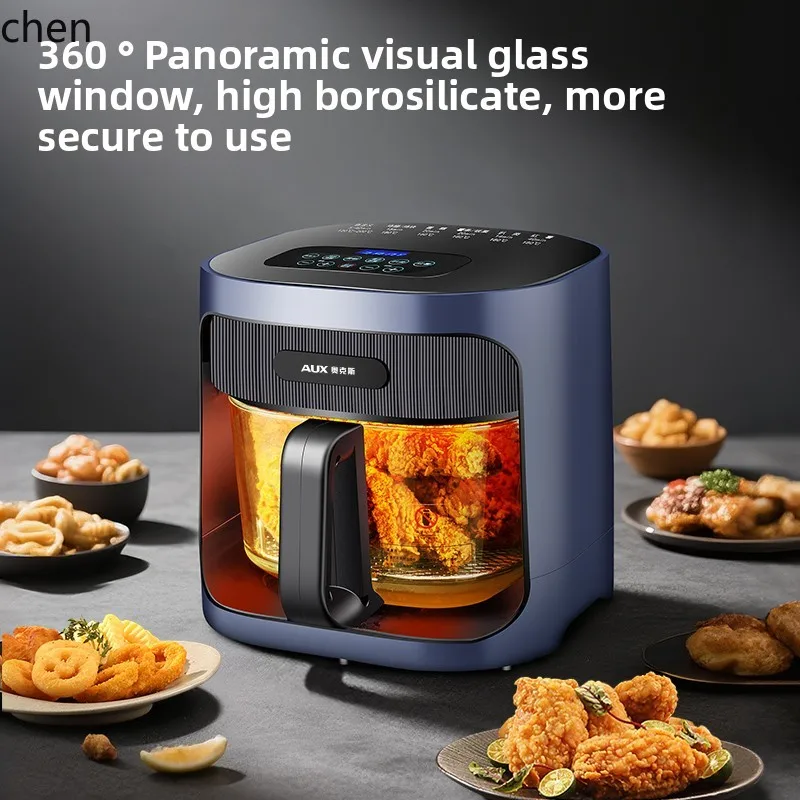 KX air fryer household multi-function visual 360 ° no-turn-over large-capacity electric oven