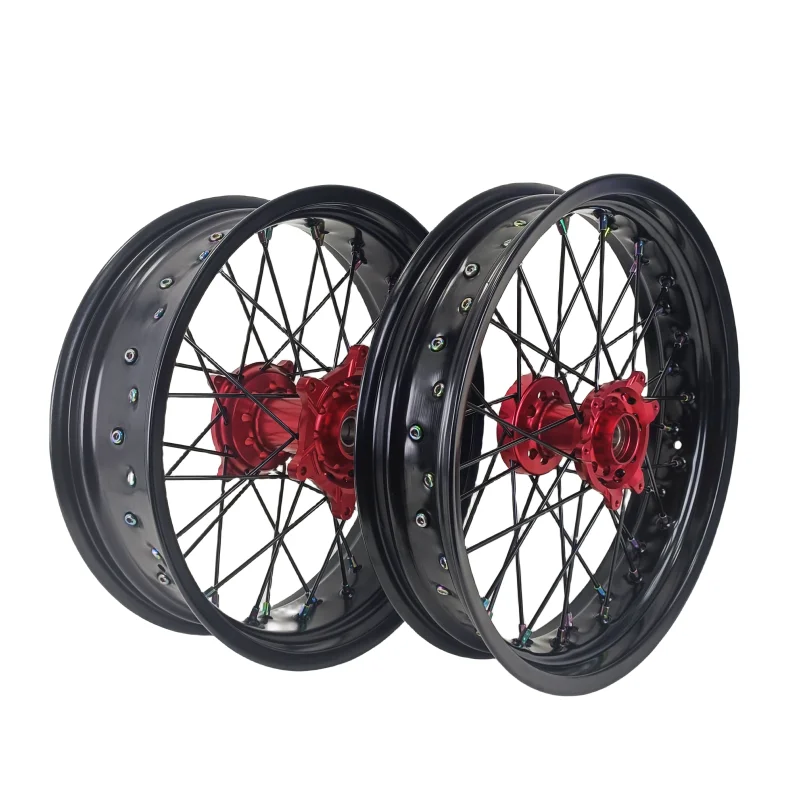 

21" 19 18 17 Inch Supermoto 3.50/5.00 Wheel Set/Rim Dirt Off Road Bike