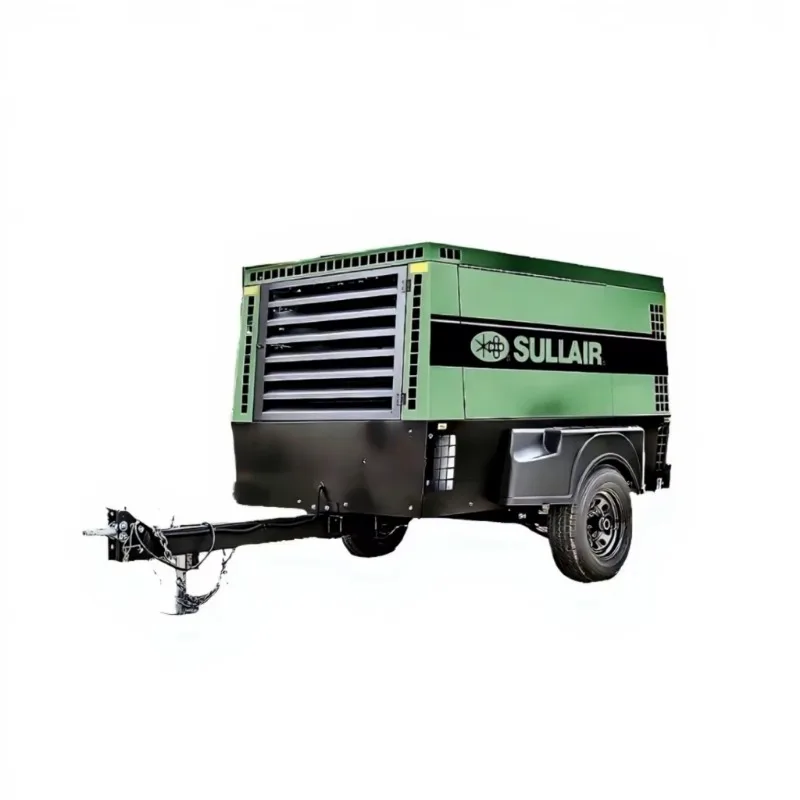 Sullair 400HH Low Noise Spiral 14bar Pipeline Purging Surface Mine air Compressor with Drill Rig Oil Cooler for Sullair Railway