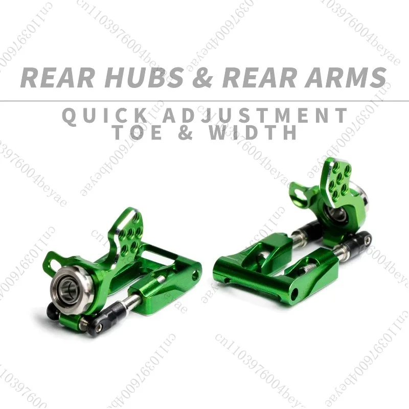 Rear swing arm + metal rear wheel cup drift mosquito car