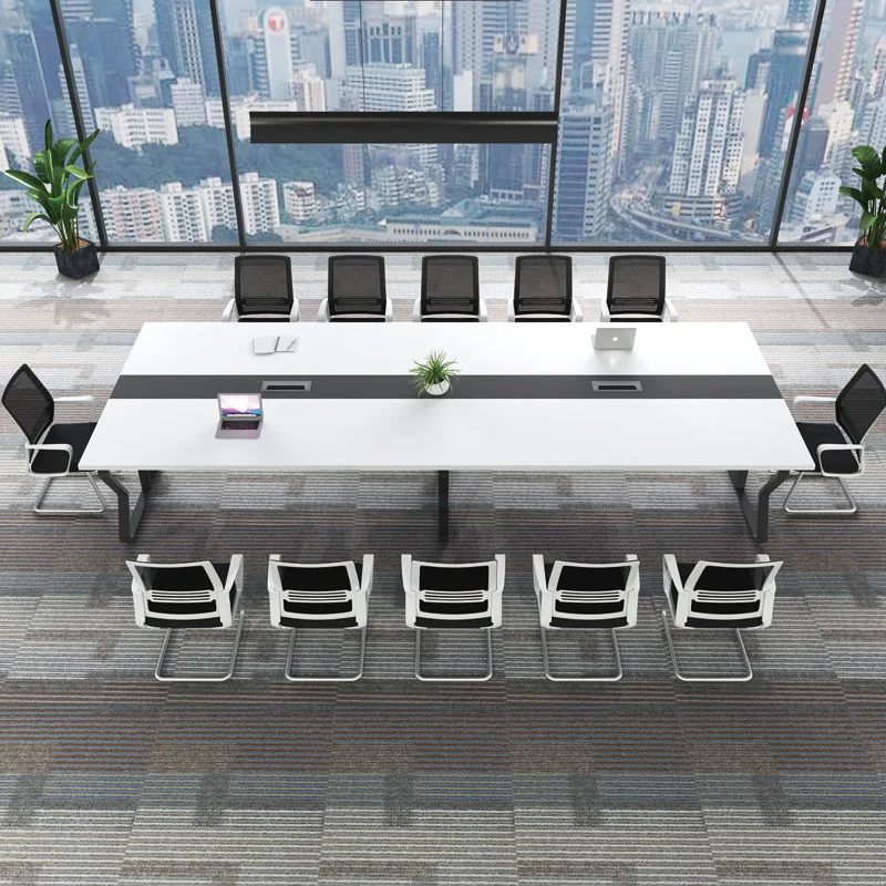 Office Conference Table Simple Modern Conference Room Training Workbench Strip