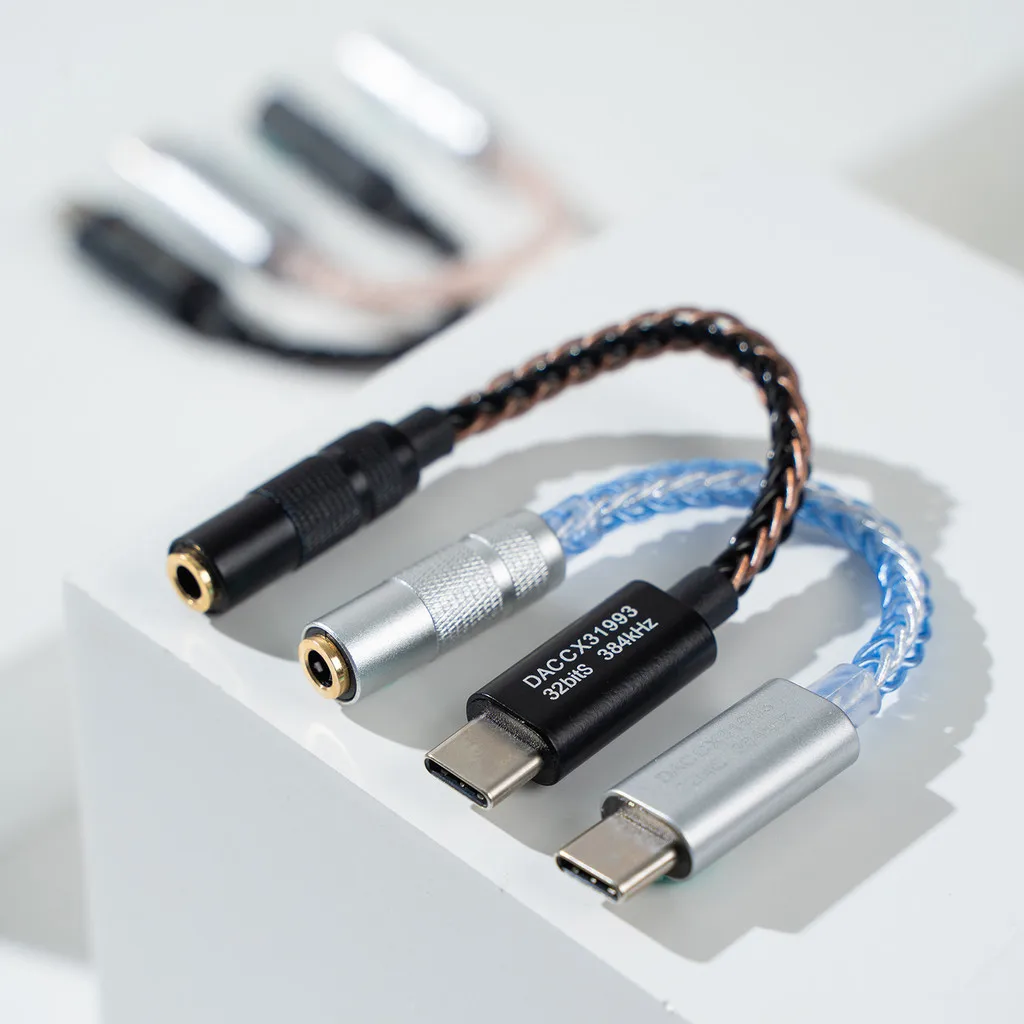 CX31993 USB DAC Audio Amplifier Type C To 3.5mm Headphone Amplifier Digital Decoder HiFi Hi-Res Converter Adapter - view 3