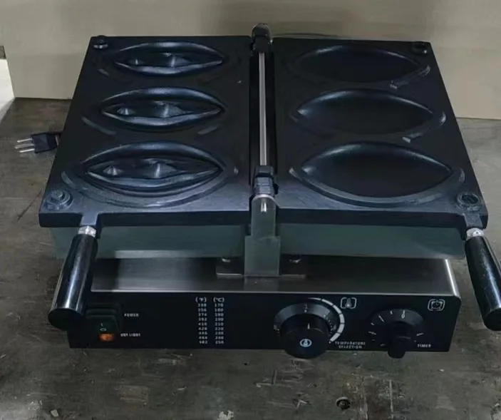 여성 여성 음부 와플 메이커 기계, CE 전기 상업용, 질 와플 메이커, 5 개