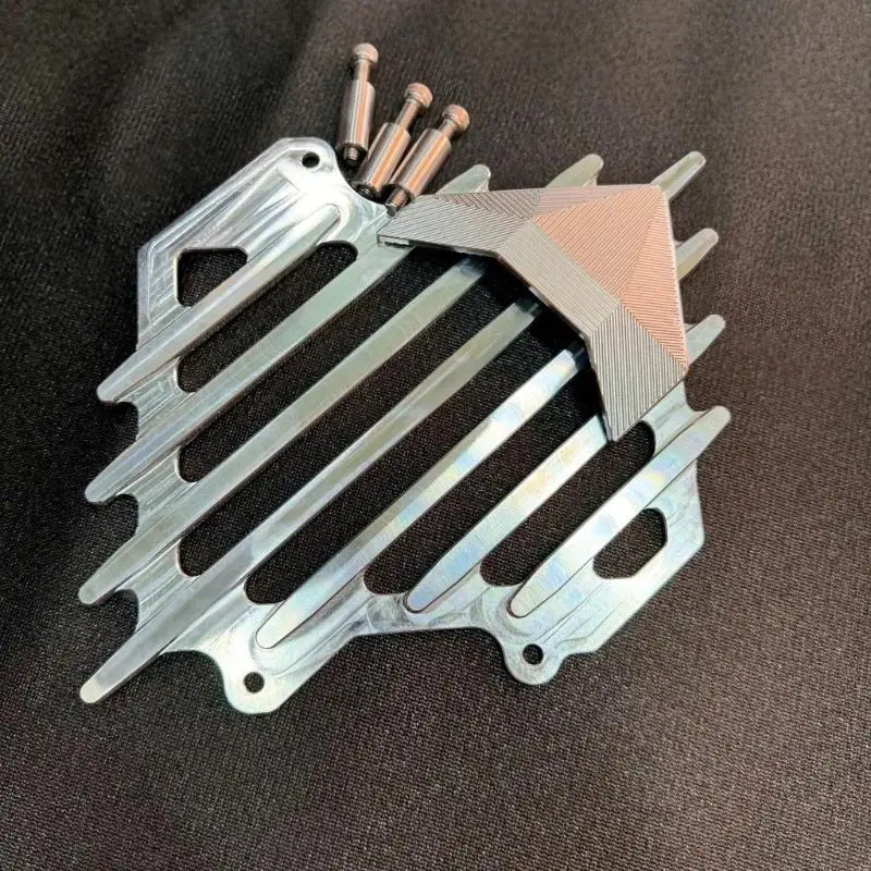 CNC Aluminum Water Tank Cover TQ6 Wear Resistant Waterproof Protective Cap for Vario 125 150 Scooter Adventure Riding - view 4