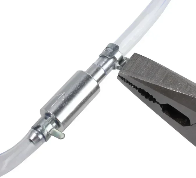 Tubo flessibile di spurgo freno frizione auto Frizione idraulica Tubo valvola unidirezionale Strumento di spurgo Kit adattatore di ricambio Accessori auto