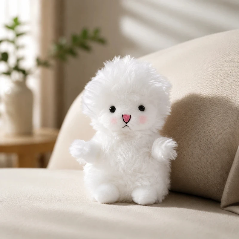 New Spot Cute Plush Doll Toy Lamb Doll Plush Pendant White Sheep Pendant Backpack Decorations Pendant Holiday Souvenirs.