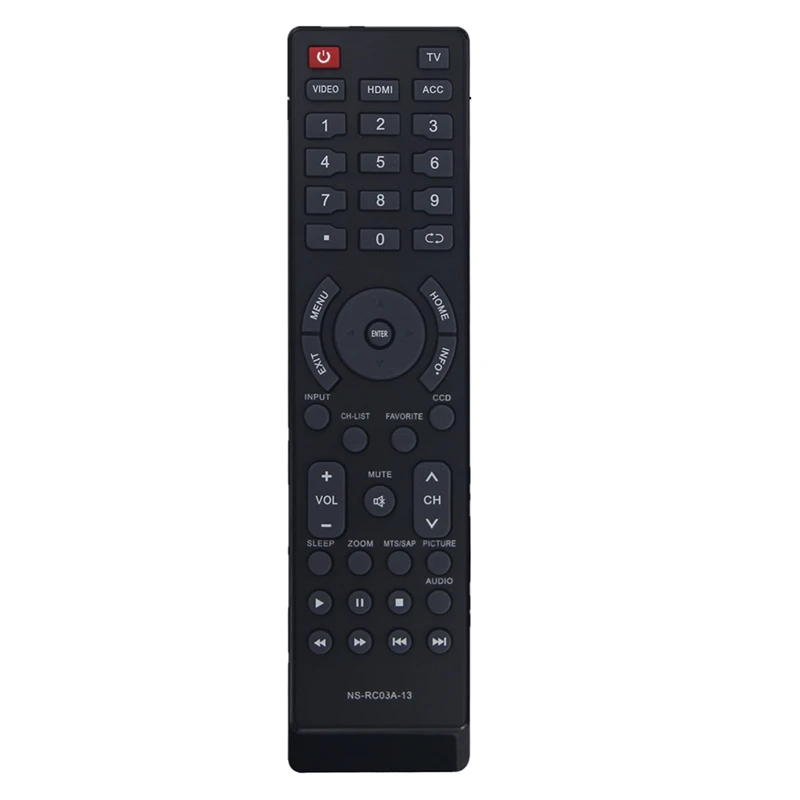 Remote Control Replacement For Insignia TV NS-RC03A-13 NS-32L120A13 NS-40L240A13 Remote Controls