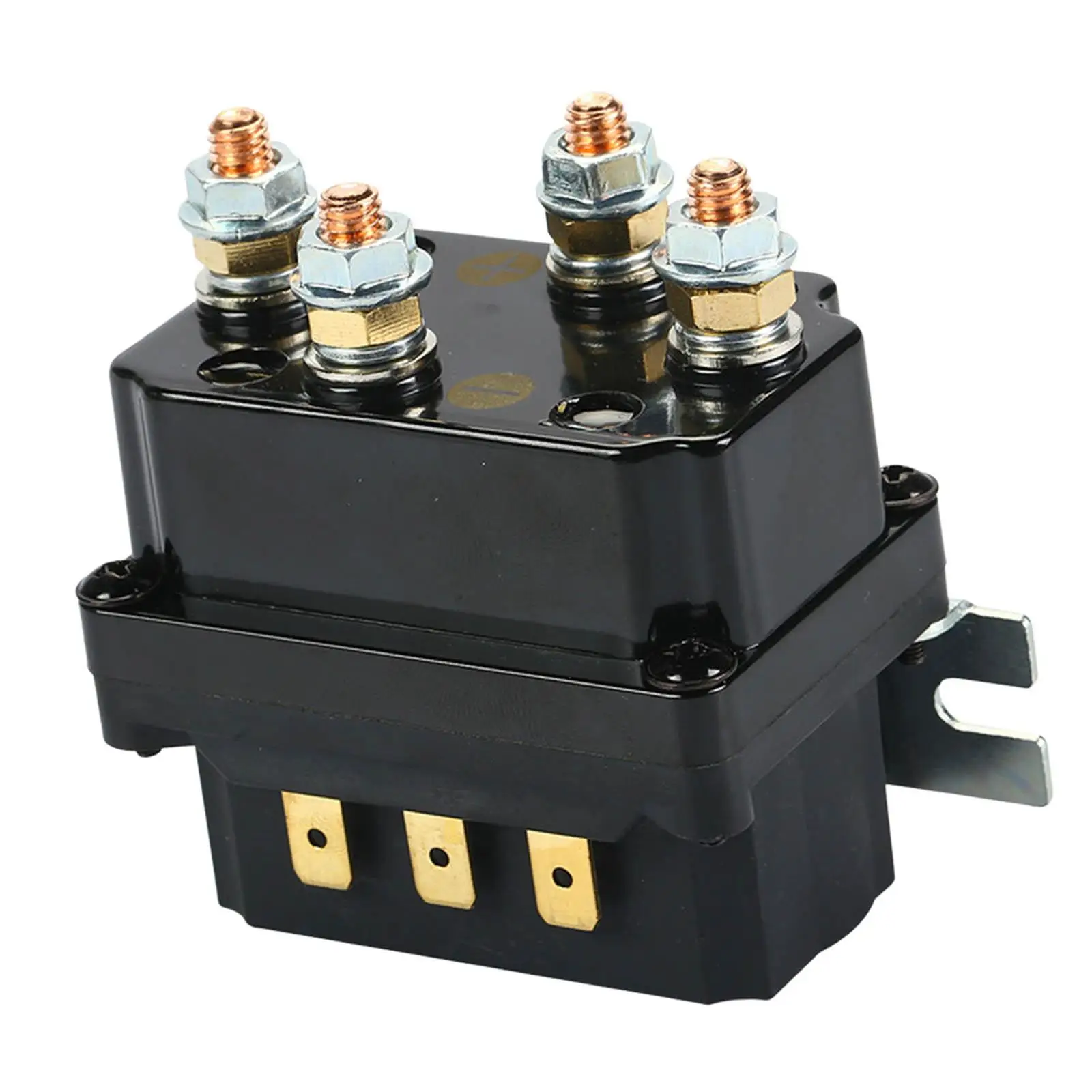 Winch Solenoid Relay Contactor 12V 250A Winch Solenoid Relay Fits for ATV Professional