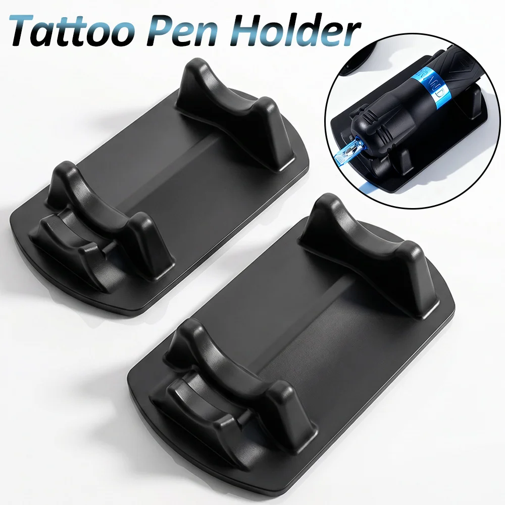 Silicone Tattoo Pen Holder Stand Non-slip Anti-scratch Tattoo Machine Rest Rack for Permanent Makeup&Tattoo Artists Accessories