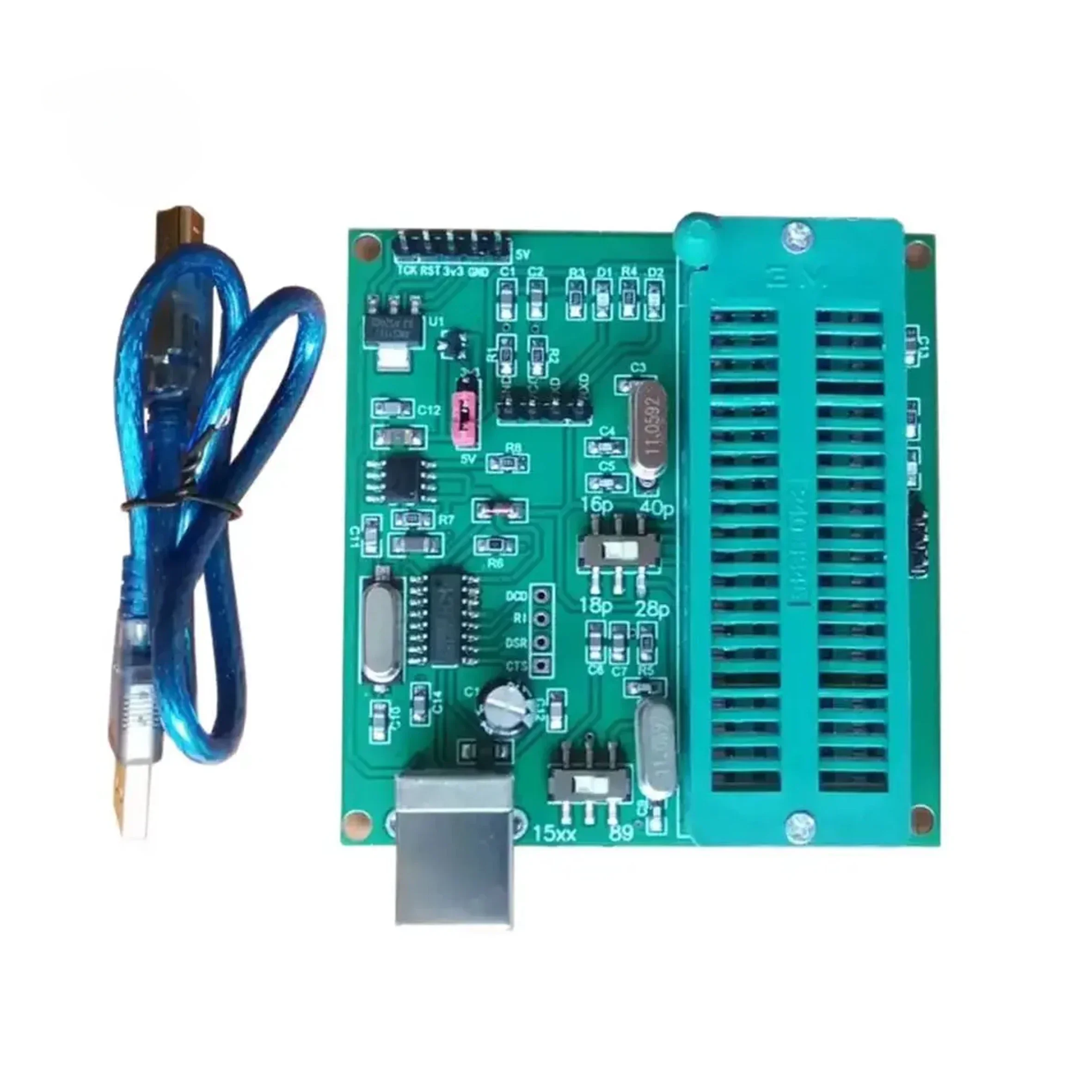 STC Single Chip Microcomputer Programmer ISP Downloader Program Burner USB to TTL Chip