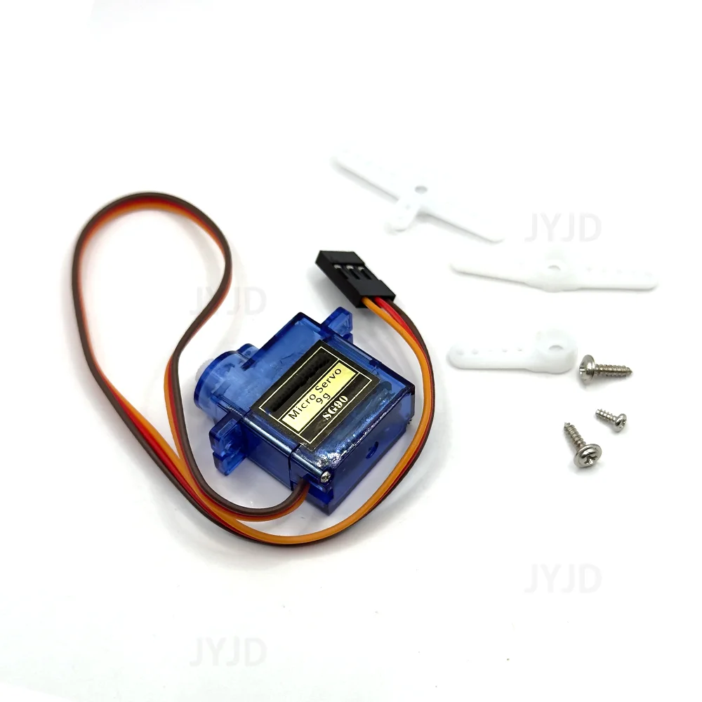 2PCS SG90 9G Micro Servo For RC Airplanes Fixed Wing Airplane Model Telecontrol Airplane Toy Mini Servo Motor 450 Helicopter