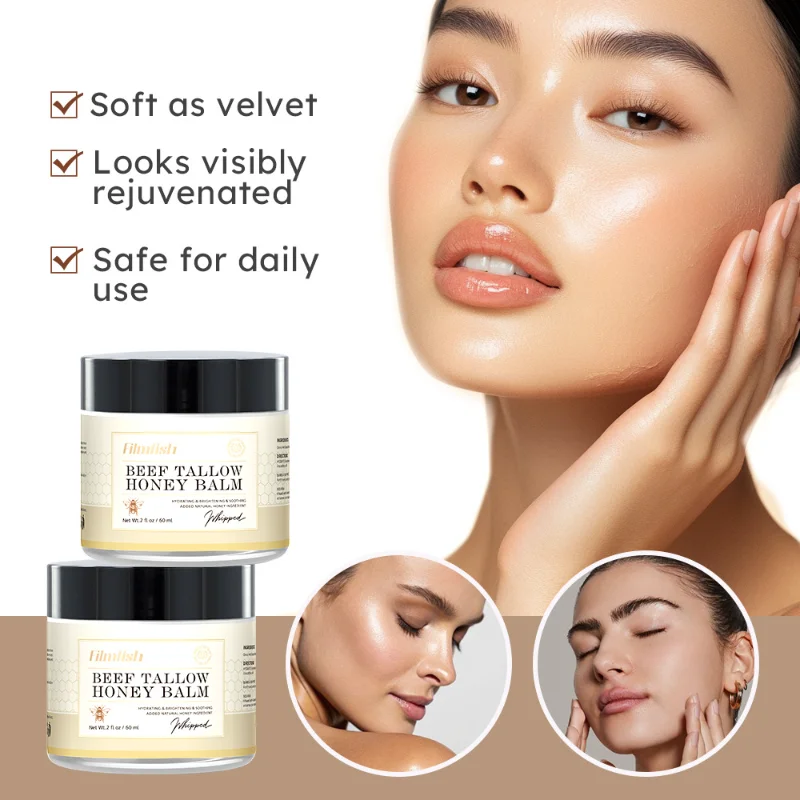 

Gentle Honey Nourishing Cream Deep Replenish Skin Water Lift Dull Skin Refreshing Texture Smooth Rough Dry Skin All Day Care