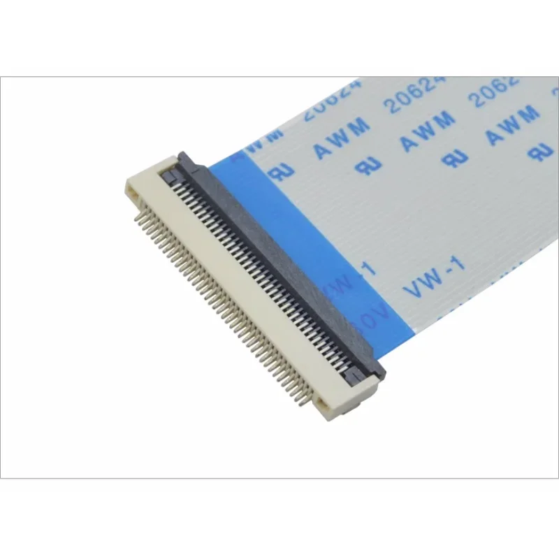 10pcs 0.5mm/1.0mm Pitch Under Clamshell Socket FPC FFC Flat Cable Connector 4P 5P 6P 8P 10P 12P 14P 16P 20P 22P 24P 30P 34P