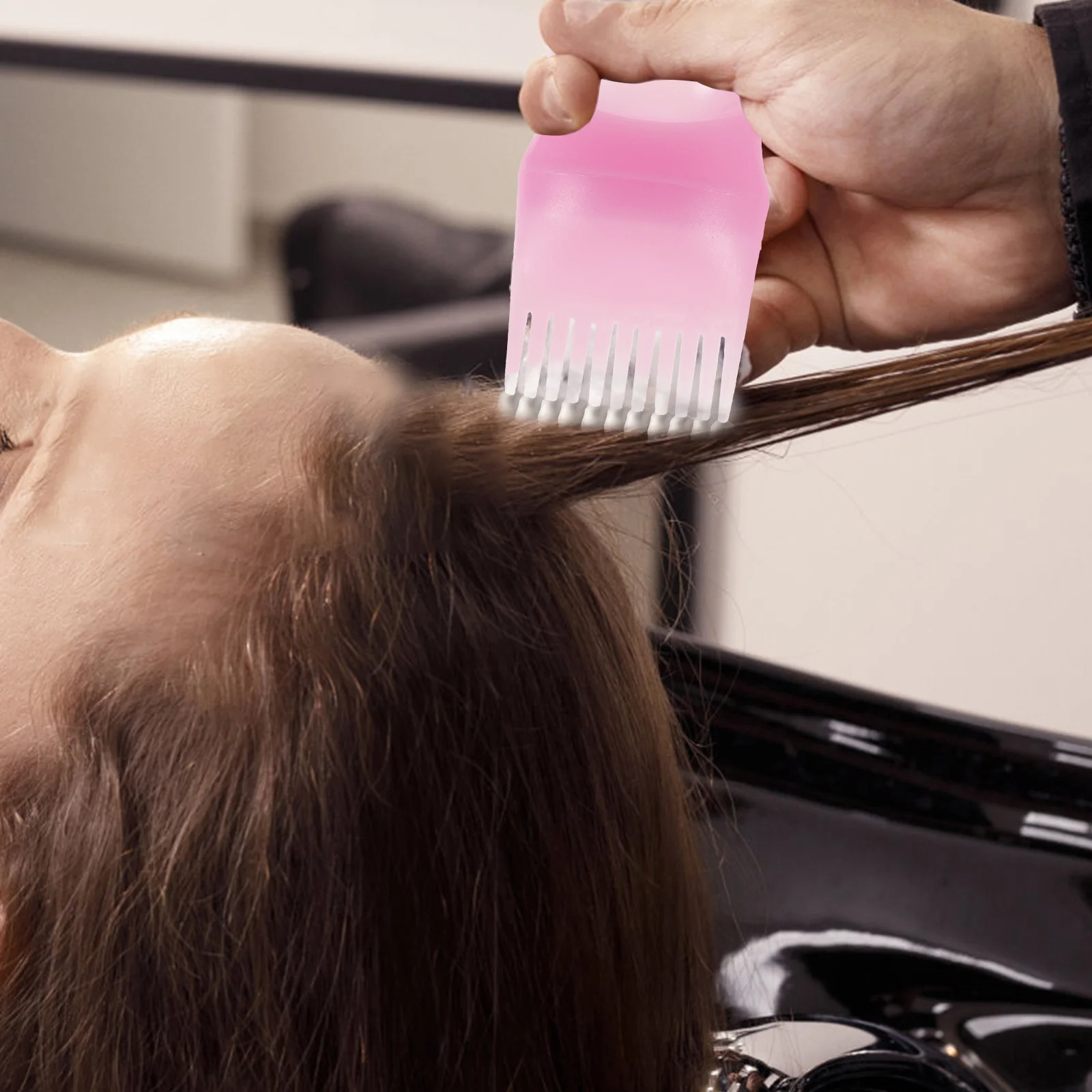 

3Pcs Premium Root Comb Bottle for Hair Dye Oil Application Easy to Use Home Salon Professional Results Even Color Distribution