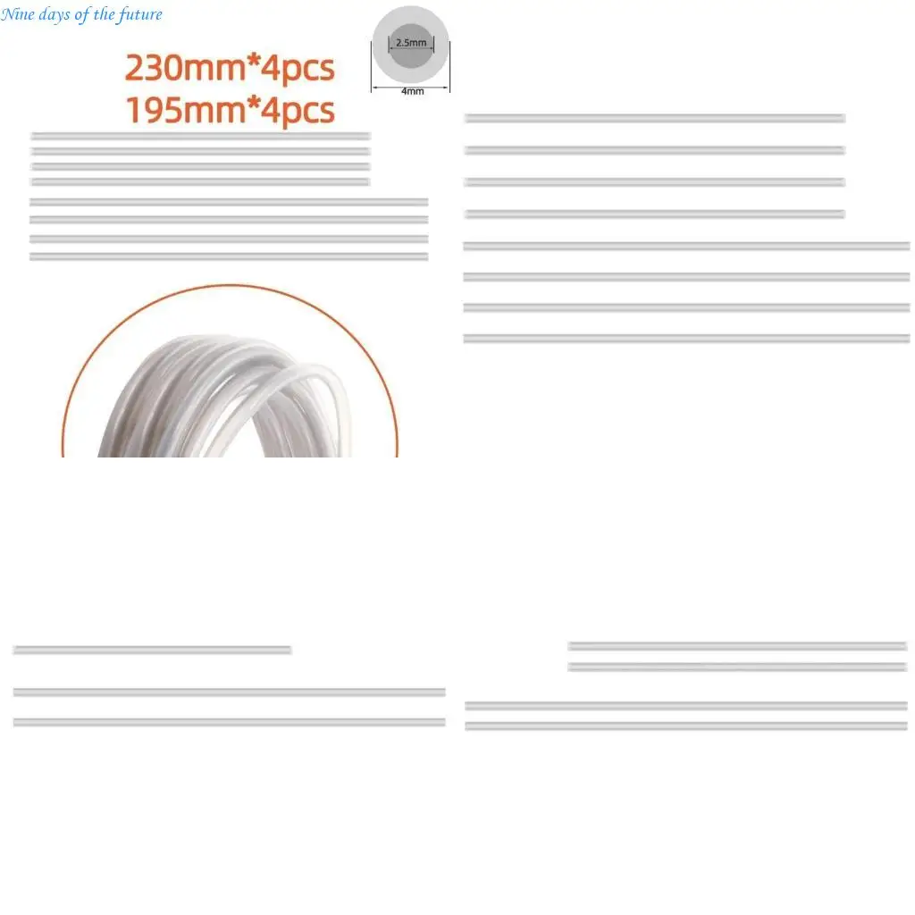 

PTFE Teflonto Tube Printer Tube для 1,75 мм филиалов 4 ммх 2,5 мм PTF