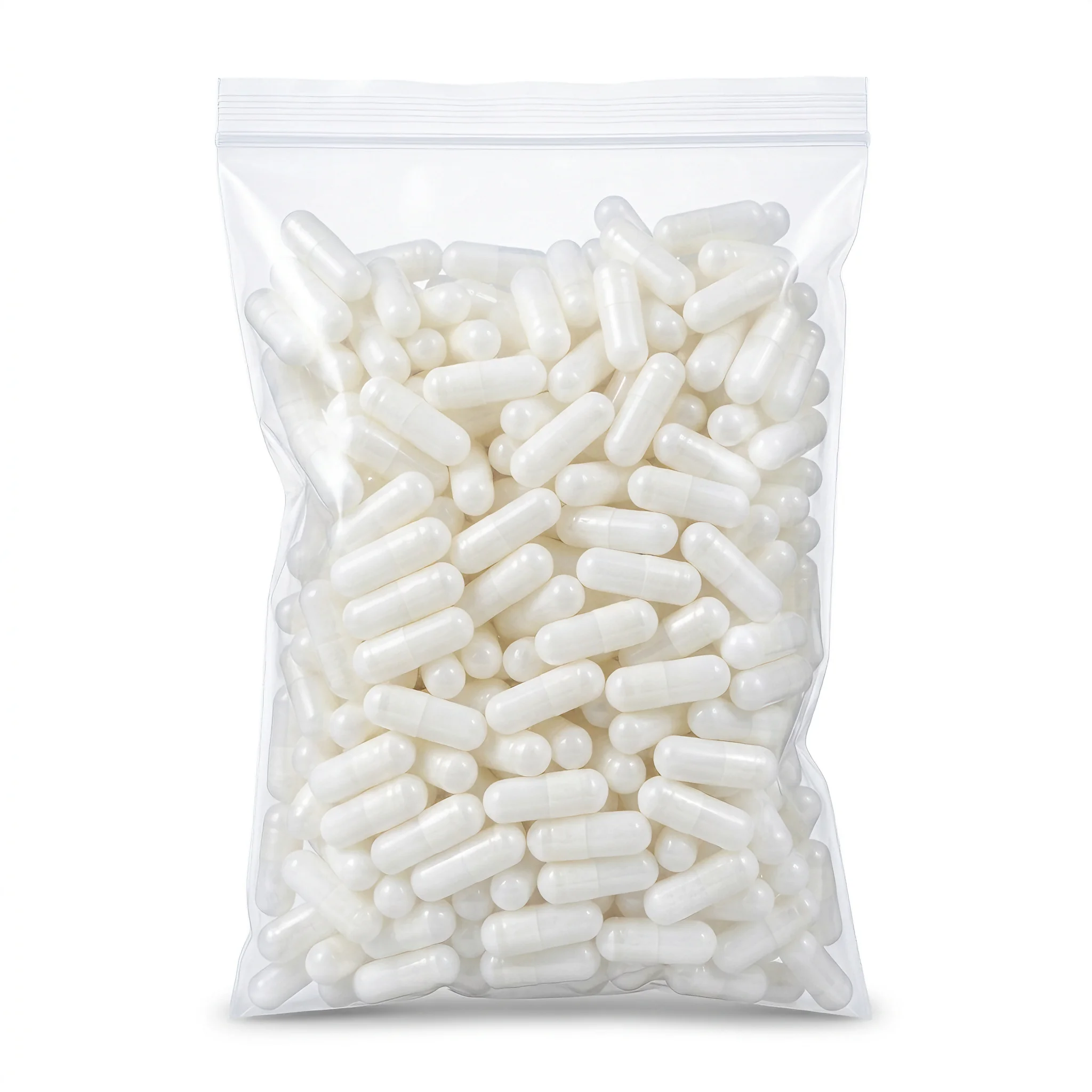 1000Pcs Standard Size 000# Empty Gelatin Capsules Clear Hollow Hard Transparent Joined Capsules for DIY Health Supplements