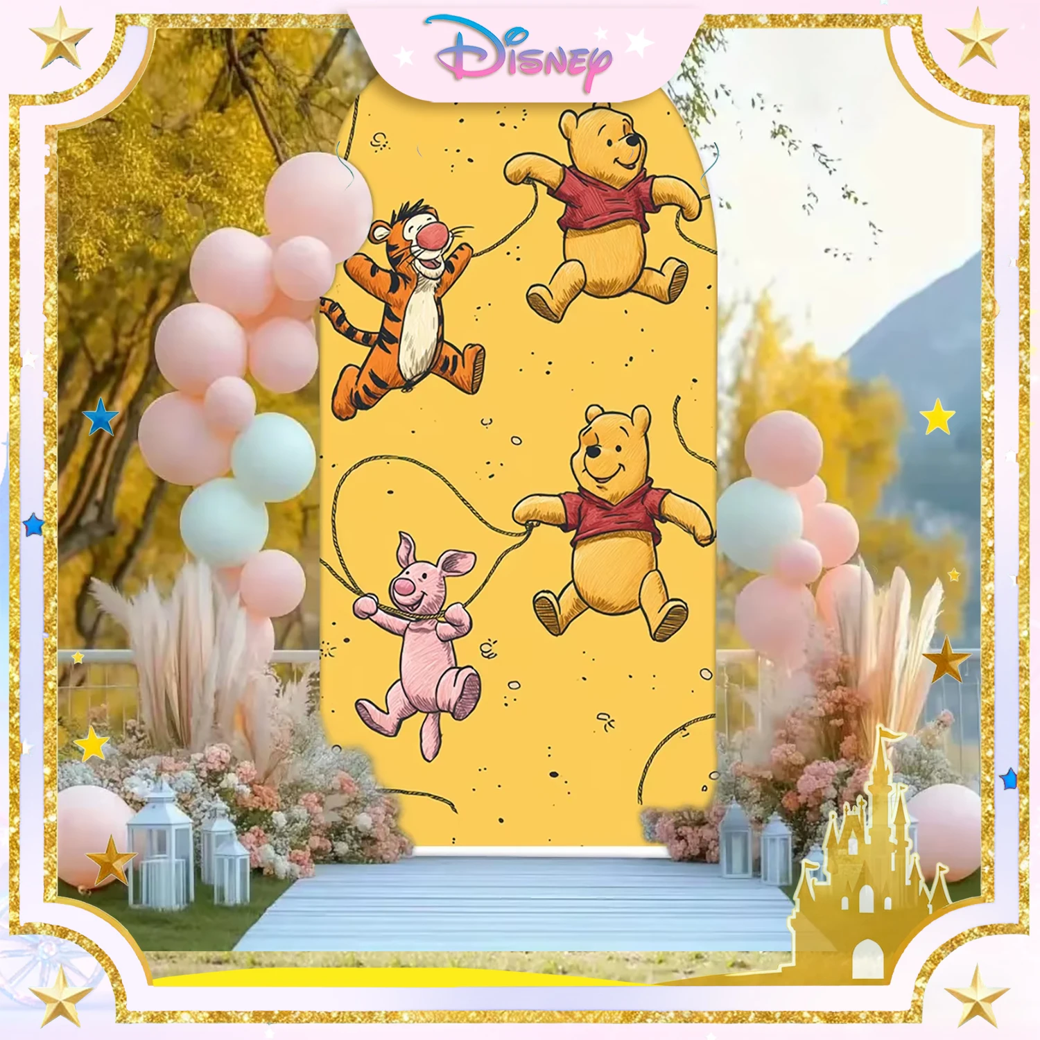 

Disney Bear Party Backdrop