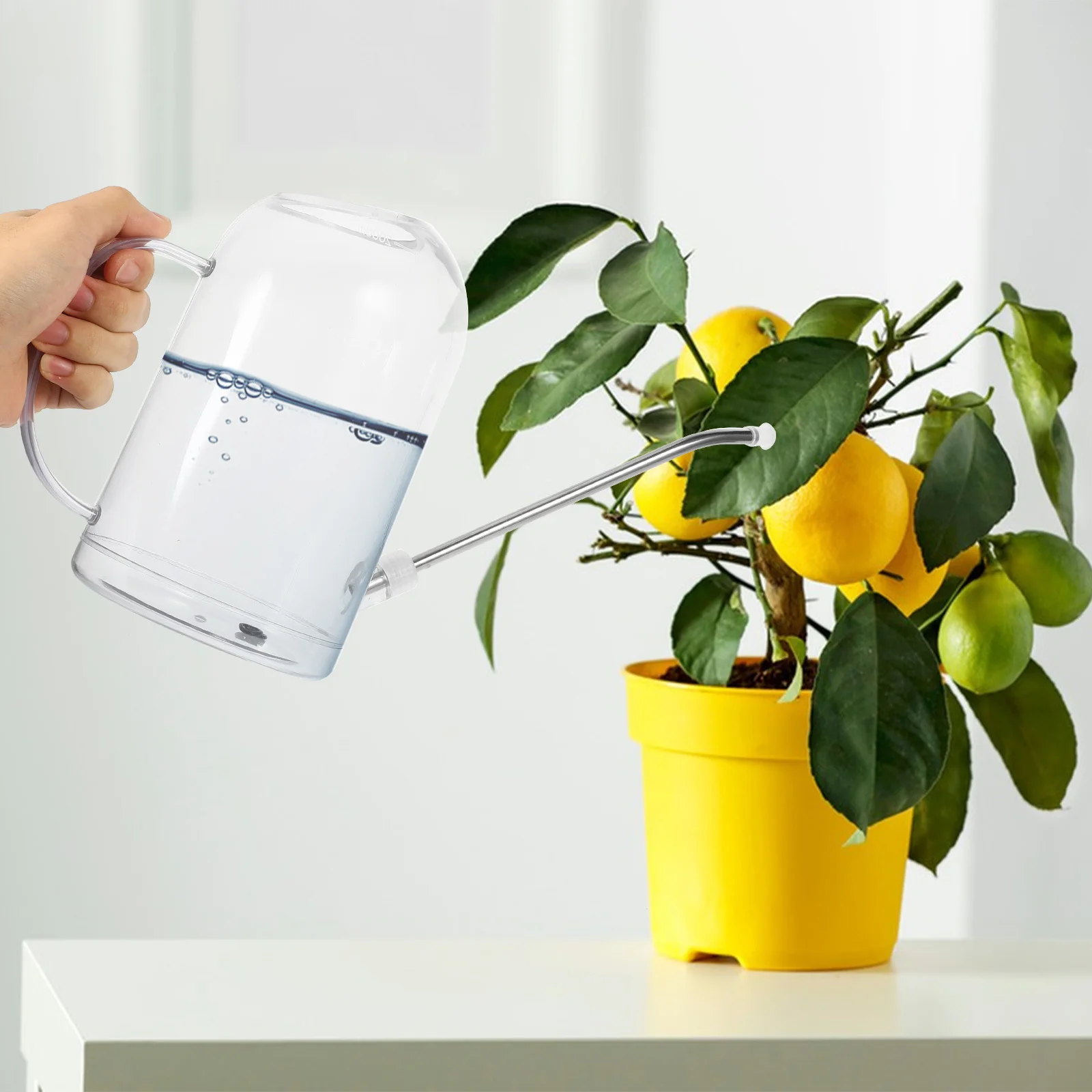 

BESPORTBLE 1 Set Stainless Steel Watering Can Portable Garden Watering Pot for Indoor Outdoor Plants Handheld Water Bucket