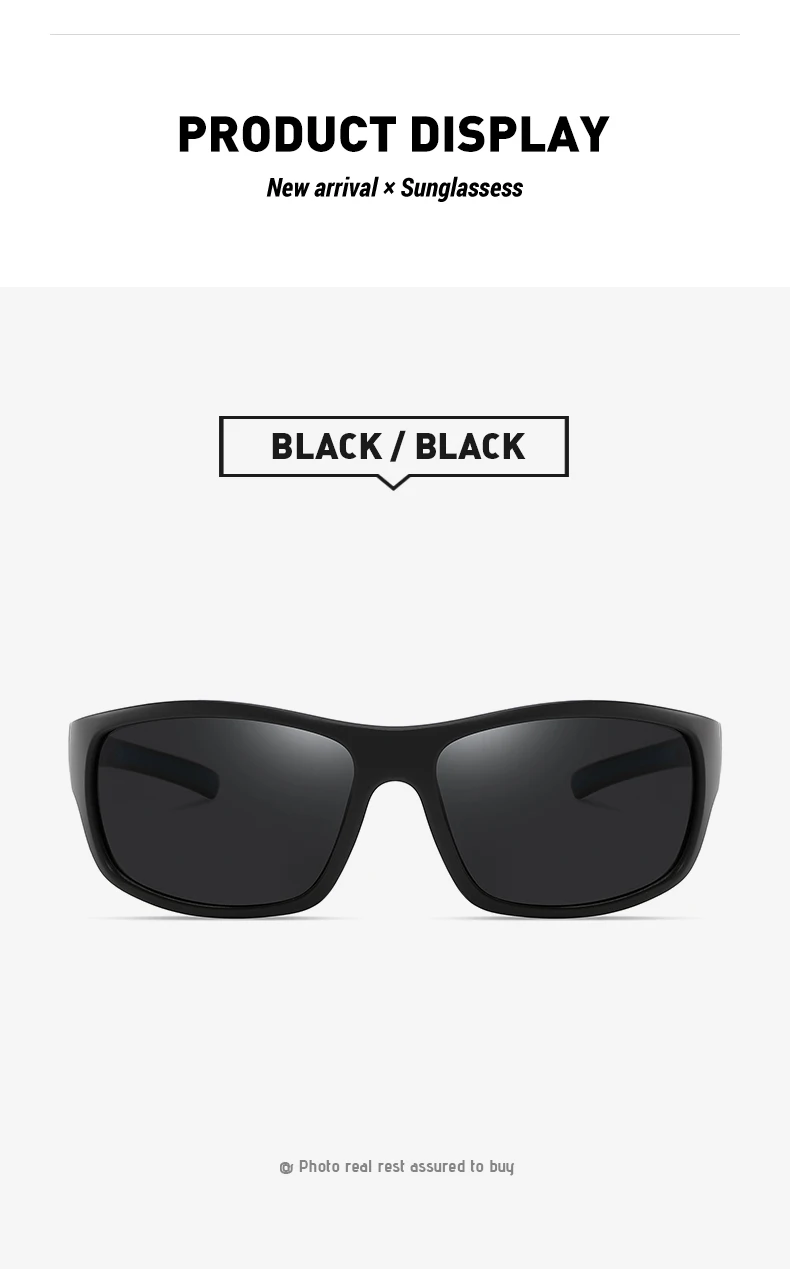 DML Neue Ultra Licht Material Gläser Männer Frauen Angeln Gläser Sonne Brille Camping Wandern Fahr Polarisierte Sonnenbrille – Detail 20