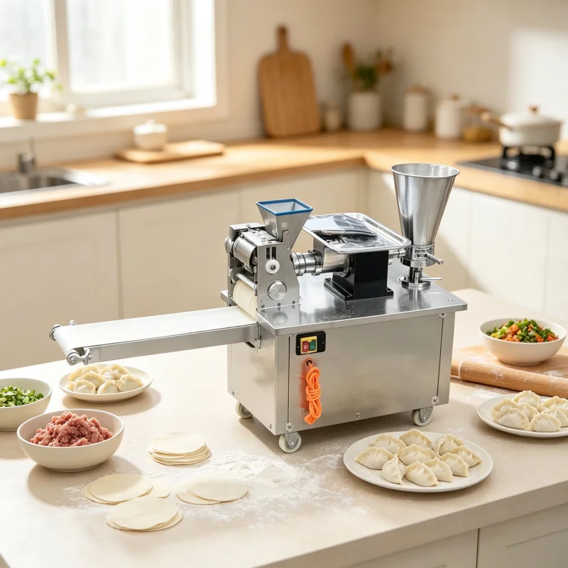 Factory Price Automatic Dumpling Making Machine 500-4800PCS/H Multifunctional Ravioli Samosa Empanada Spring Roll Maker Low Nois