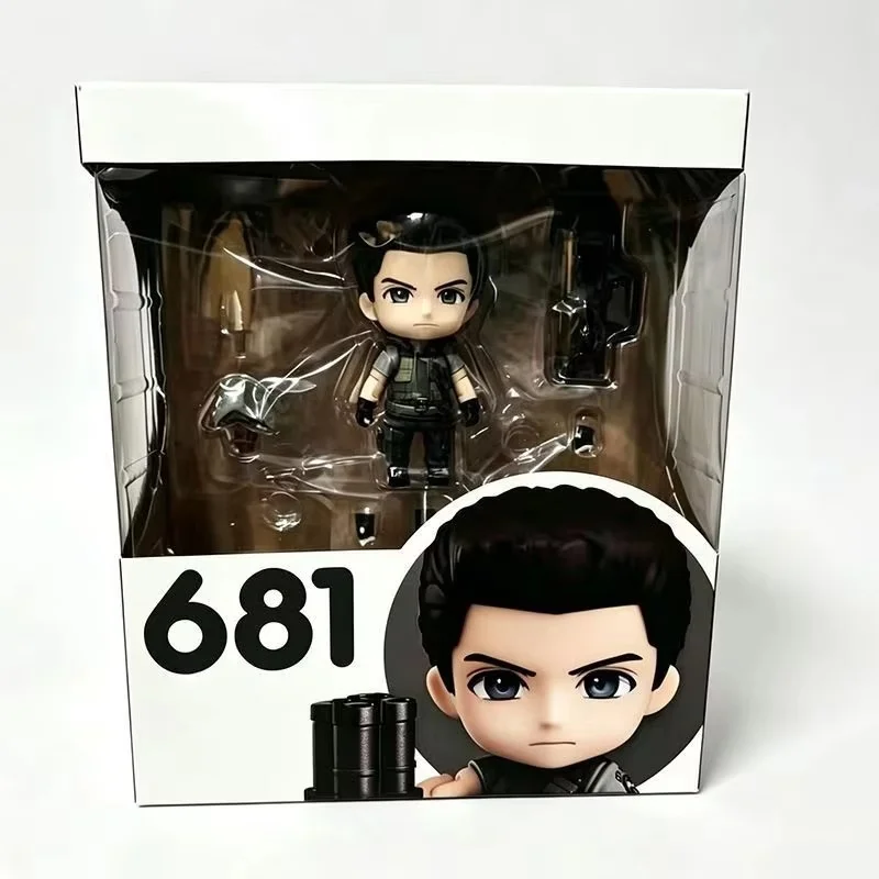 Figura de Acción de Chris Redfield de Resident Evil 681, Versión Q, con Rostro Intercambiable, Figura de Acción Posable, Modelo Coleccionable, Adorno de Escritorio, Regalo para Fans
