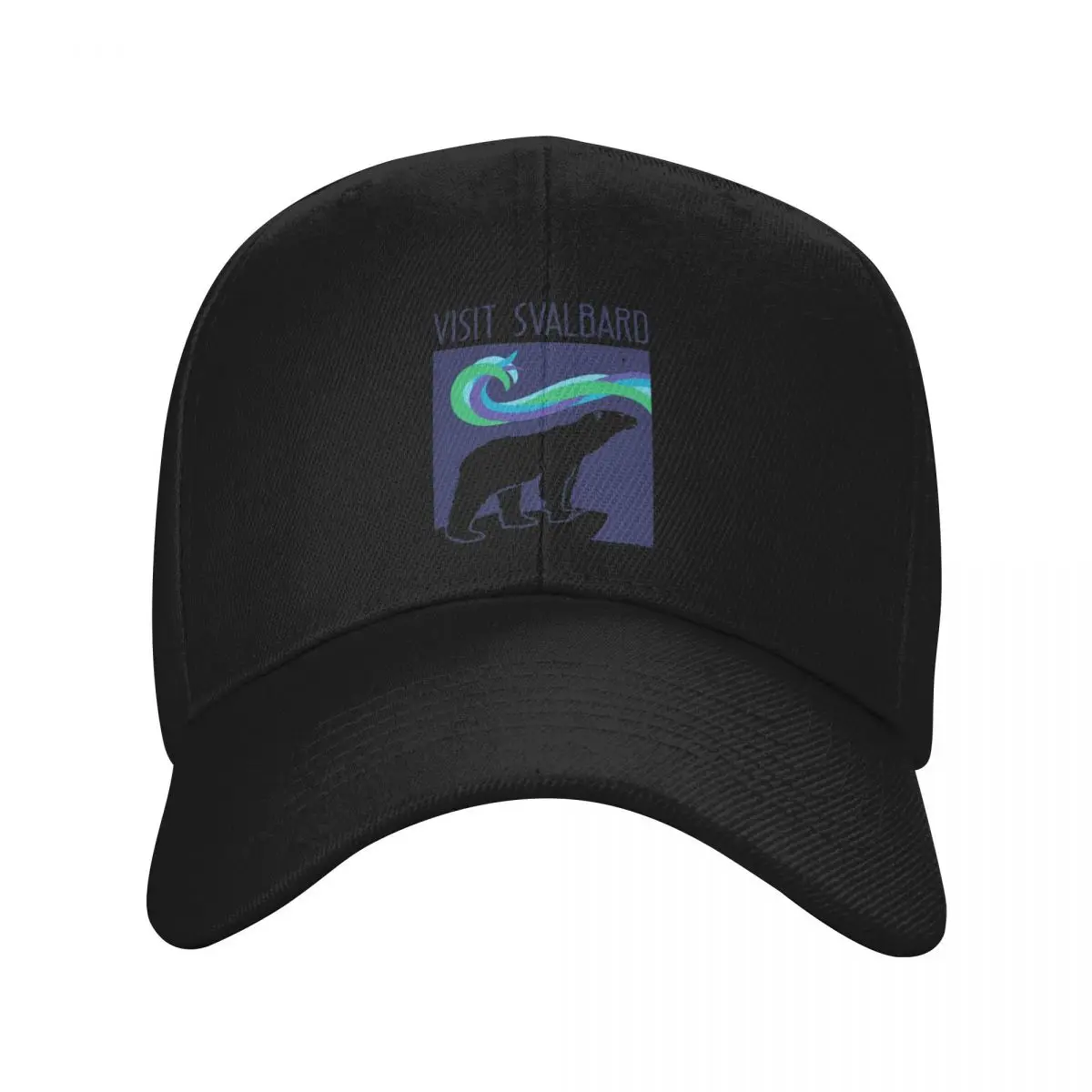 

Visit Svalbard Baseball Cap Beach Outing Rave Hats For Women Men's