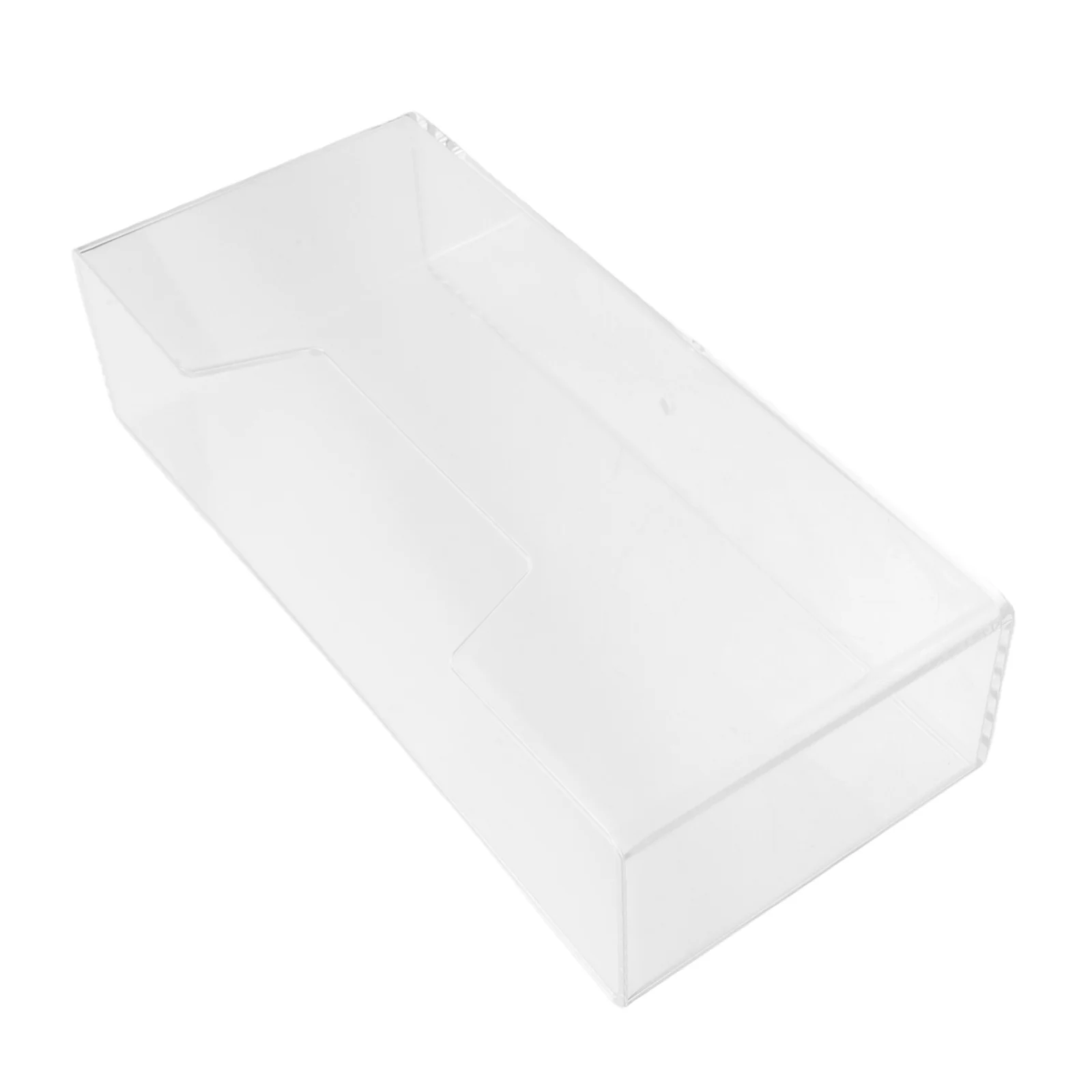 

Vertical Paper Towel Holder Stand Clear Acrylic Napkin Dispenser for Home Office Restaurant Tabletop Tissue Organization