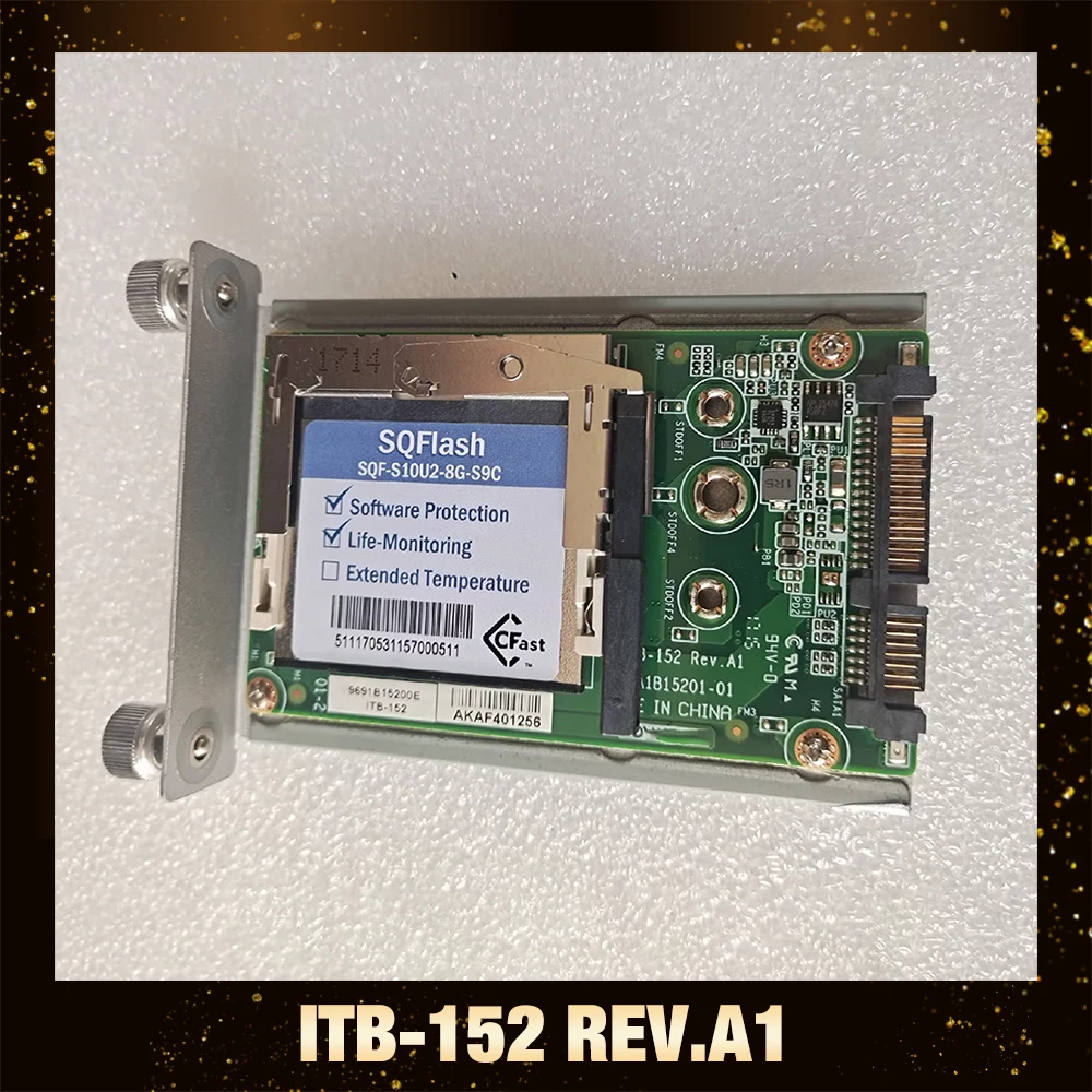 

Для Advantech SQF-S10U2-8G-S9C ITB-152 REV.A1 промышленного класса 8G CF FAST Card промышленного управления Компьютерная карта адаптера