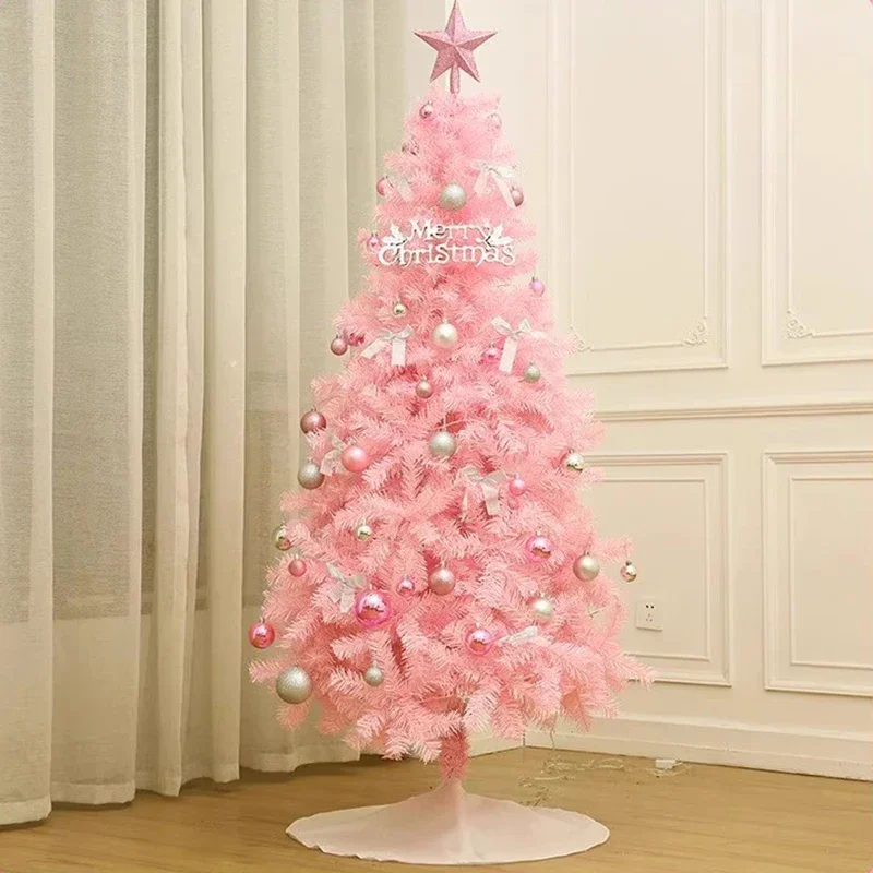 

Pink Christmas Tree Christmas Decoration Save Space Luxury Cute Trendy Home Business Scene Arrangement Tiktok New Christmas Tree