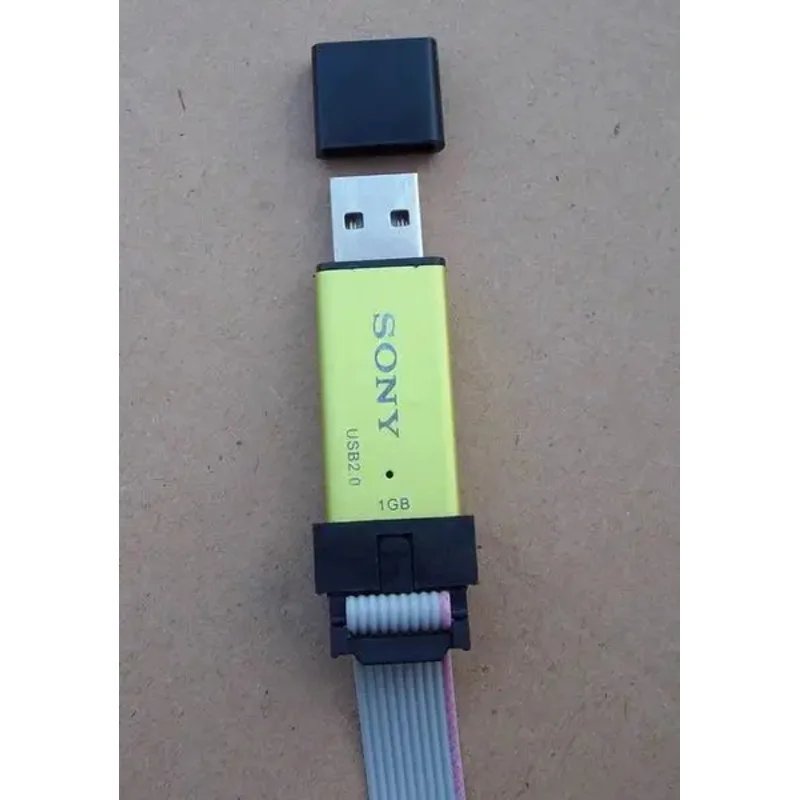Usb Isp Downloader Asp Download Line AVR 51 Suporte para programador WIN7