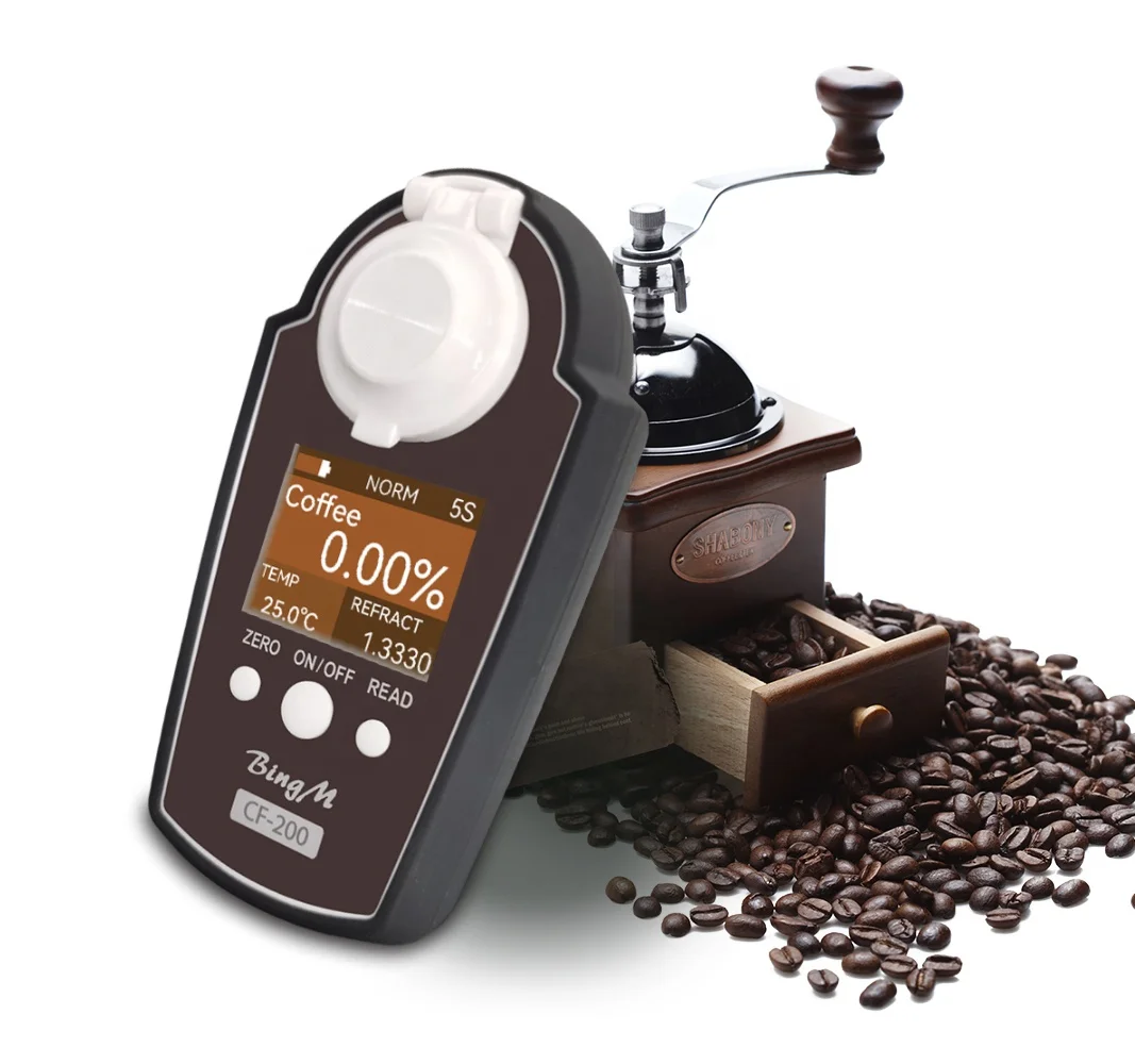 Digital Coffee Concentration Meter Densitometer for TDS Density Measurement Coffee Concentration Brix Refractometer