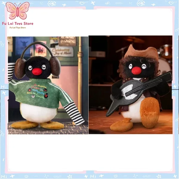 

Authentic X11 Pingu Mini MEME Series Plush Charm Blind Box Kawaii Stuffed Animal Bag Desk Decoration Birthday Gift In Stock