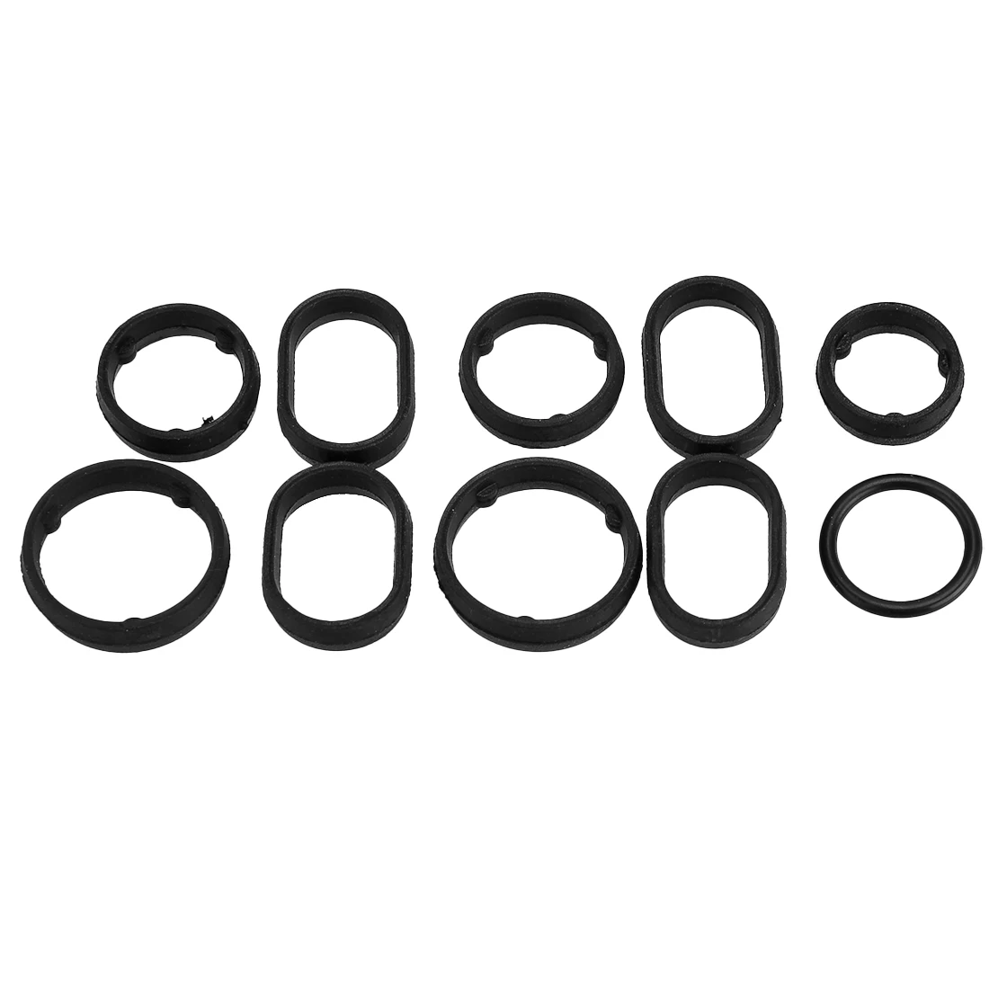 68191356AA Oil Cooler Adapter O Ring Seal Kit Black Rubber Fit for Chrysler Jeep Dodge Avenger Challenger Ram 1500 Promaster