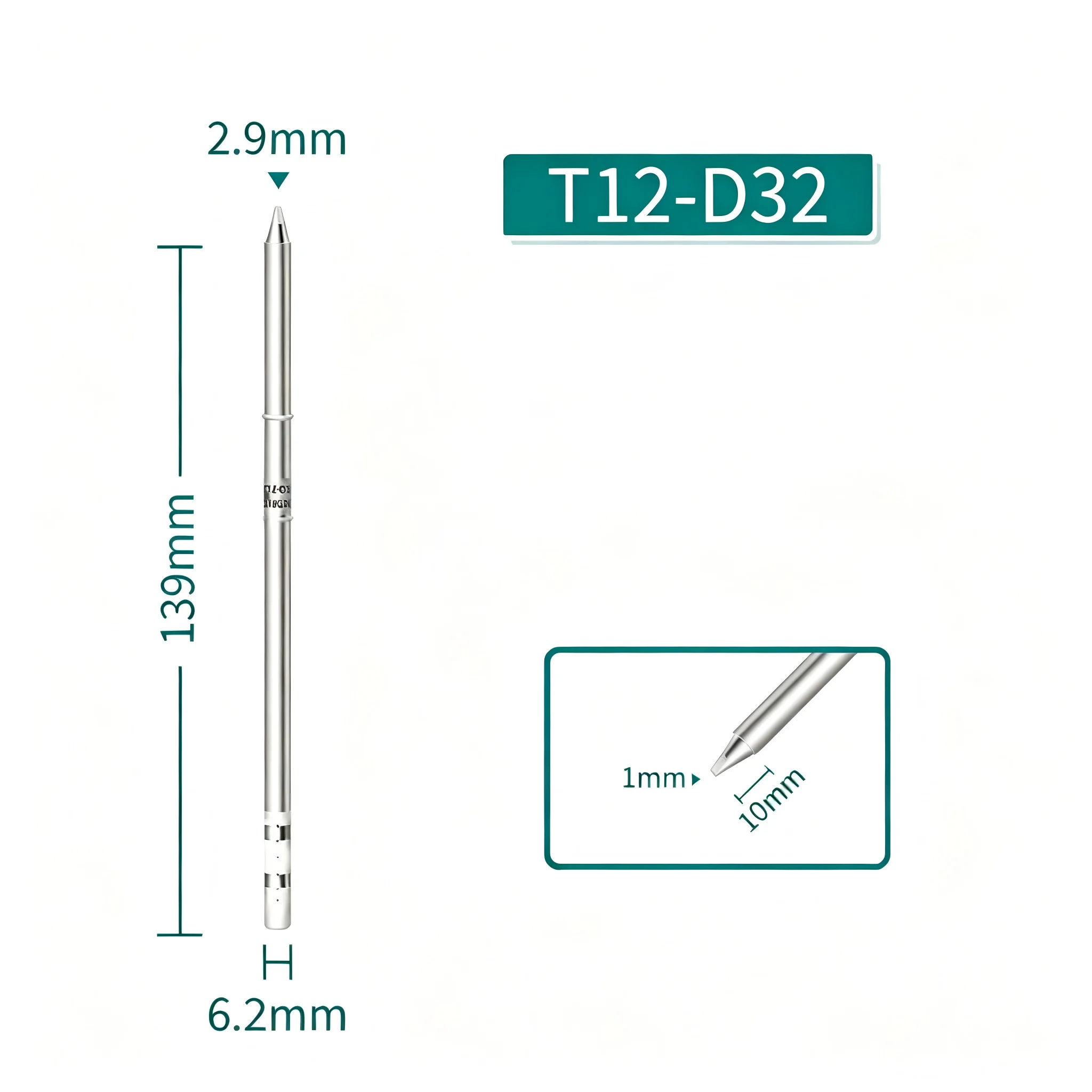 Universelle T12 Lötspitzen Verschiedene Modelle Schweißspitze T12-ILS D52 K KU I D24 BC2 C4 C1 JL02 Ersatz-Lötspitzen – Detail 21