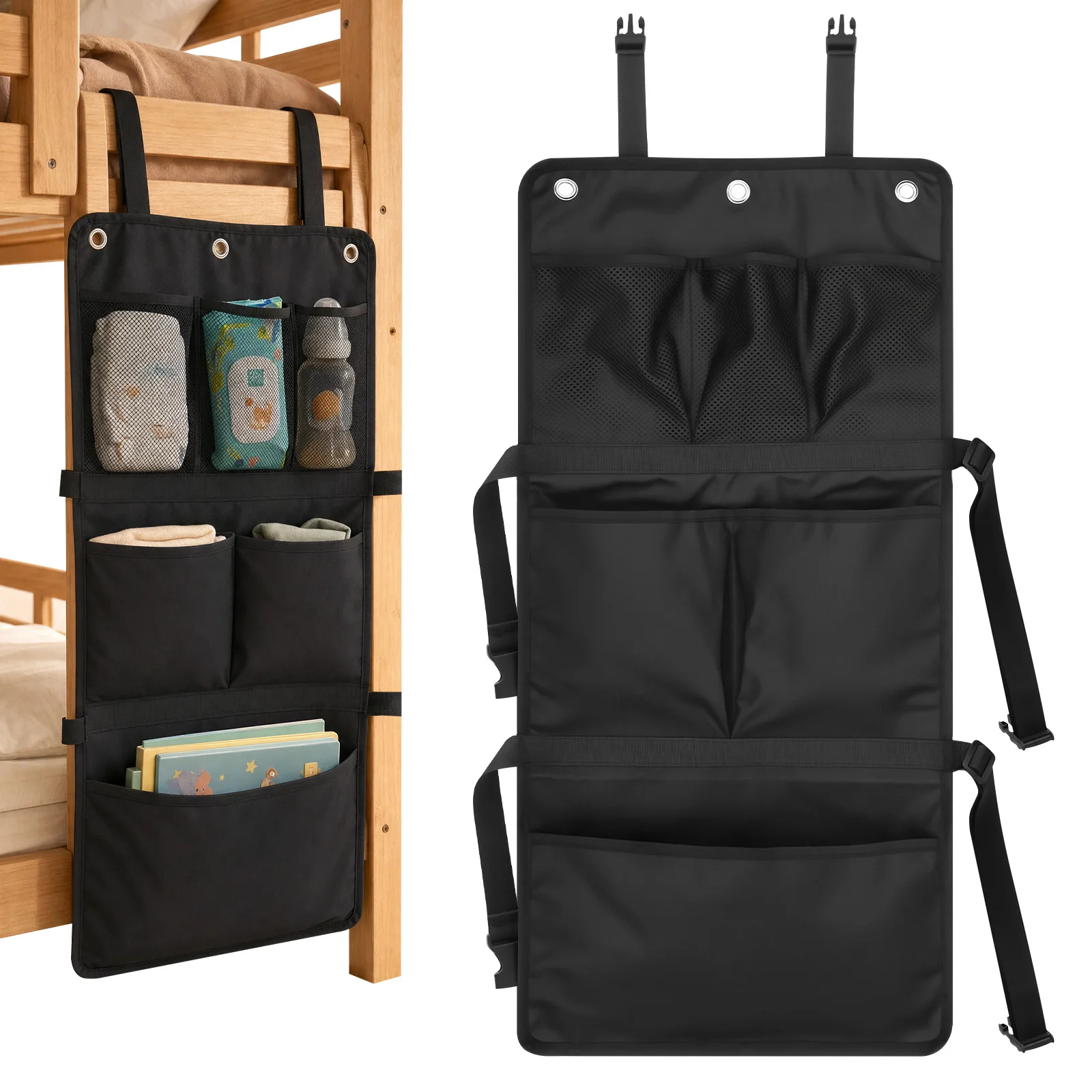 Bunk Bed Ladder Cover Bunk Bed Ladder Lock to Prevent Kid from Climbing Ladder Ladder Cover board Adjustable Lock Buckle