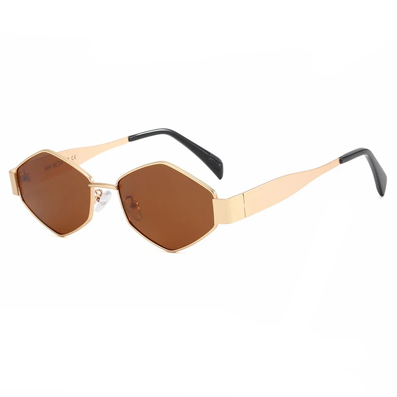 KAMMPT Vintage Women Sunglasses Men Brand Designer Sun Shades for Driving Decoration Oversize Green Sun Glasses UV Protection image 6