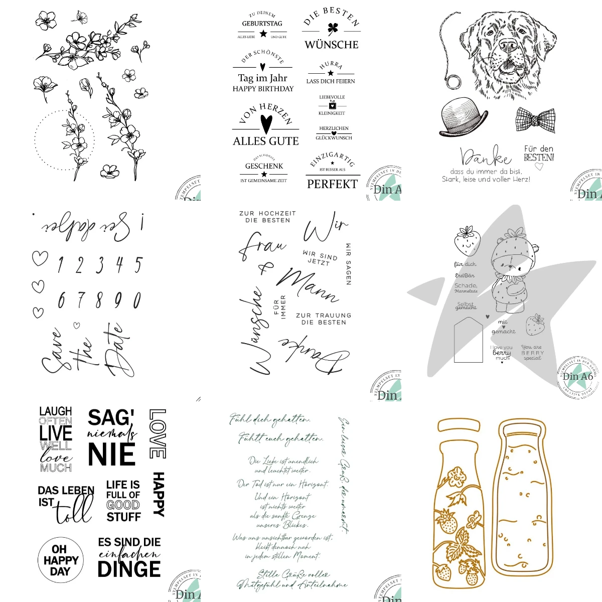 Strawberry Girl Stamps 2026 Neue Metall-Stanzformen für Scrapbook, Tagebuch, Dekoration, Prägevorlage, DIY-Grußkarte, handgefertigt